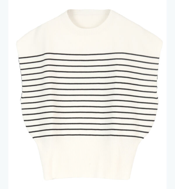 ur's「フレンチスリーブコクーンニットベスト」|ニット・セーター|