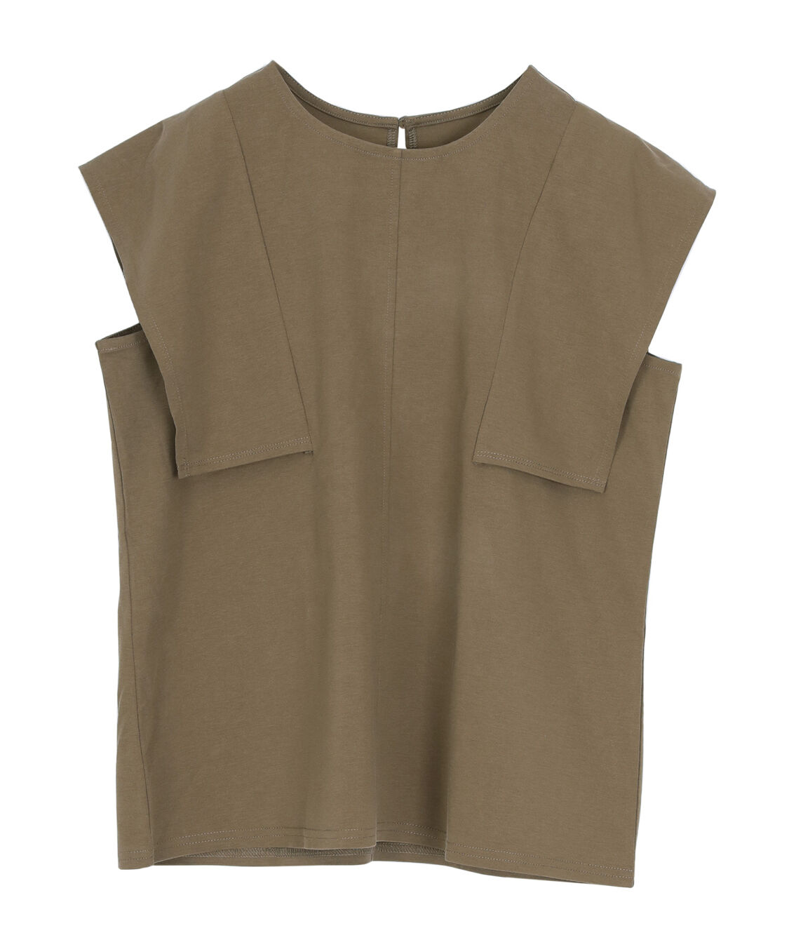 titivate「【サステナブル】スクエアスリーブカットソートップス」|Tシャツ・カットソー|