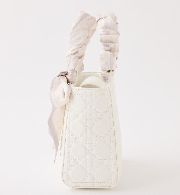  「スカーフハンドルキルティングトート」|ショルダー・メッセンジャー|