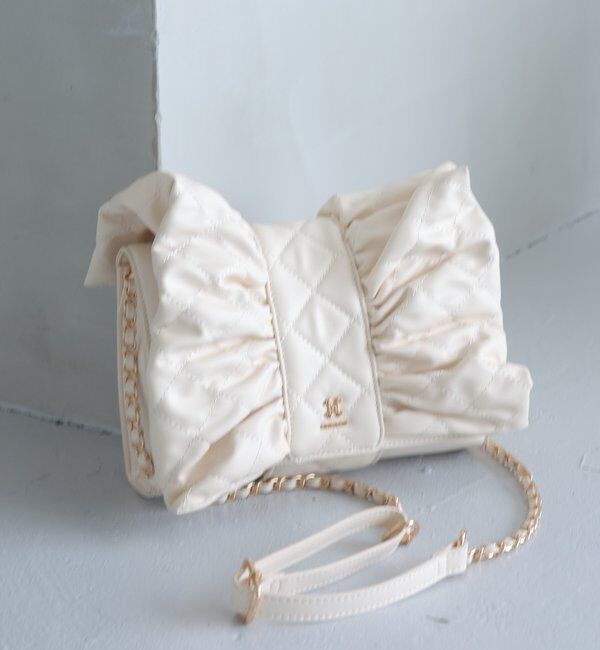  「リボンキルティングショルダーバッグ」|ショルダー・メッセンジャー|