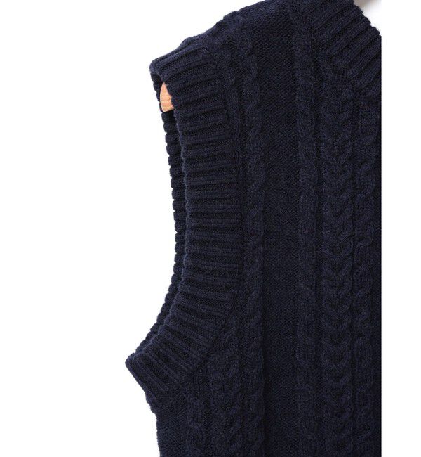 MARMARMAR「MARMARMAR FILAニットベスト」|ベスト・ジレ|