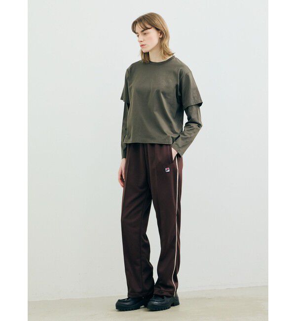 MARMARMAR「MARMARMAR レイヤードスリーブT」|Tシャツ・カットソー|