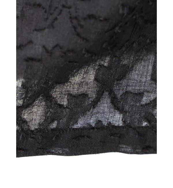 mizuiro ind「mizuiro ind ジャカードギャザーショルダーワンピース」|ワンピース|