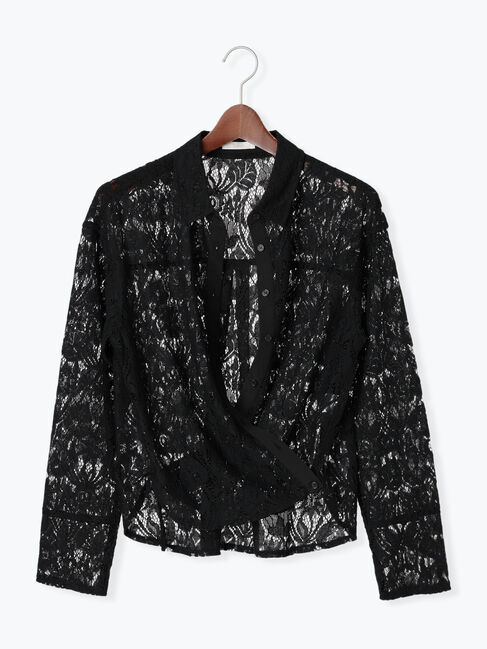 Te chichi「2WAYカシュクールレースシャツ」|シャツ・ブラウス|