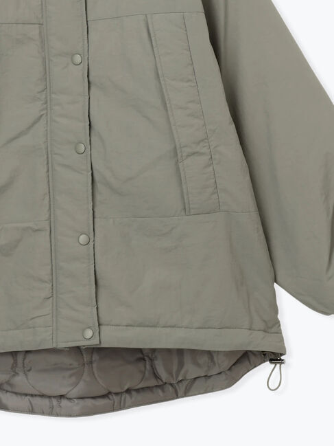 Samansa Mos2 blue「中綿モンスターコート」|その他|