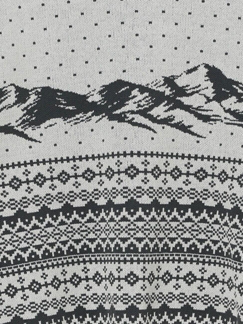 Samansa Mos2「山柄ジャカードニット」|ニット・セーター|