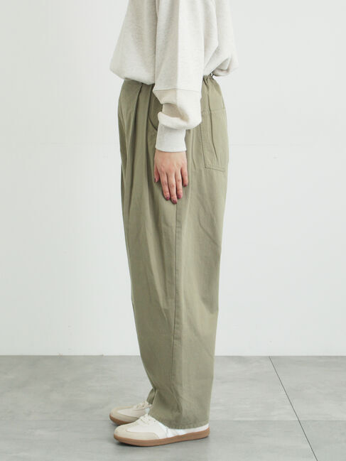 Samansa Mos2「ツータックカーブパンツ」|その他|