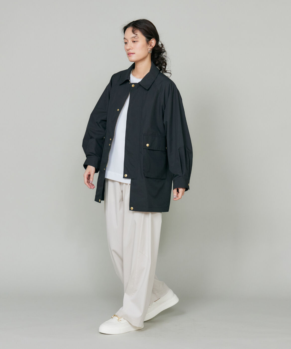 INED「フィールドジャケット ELTON《Traditional Weatherwear》」|ピーコート|