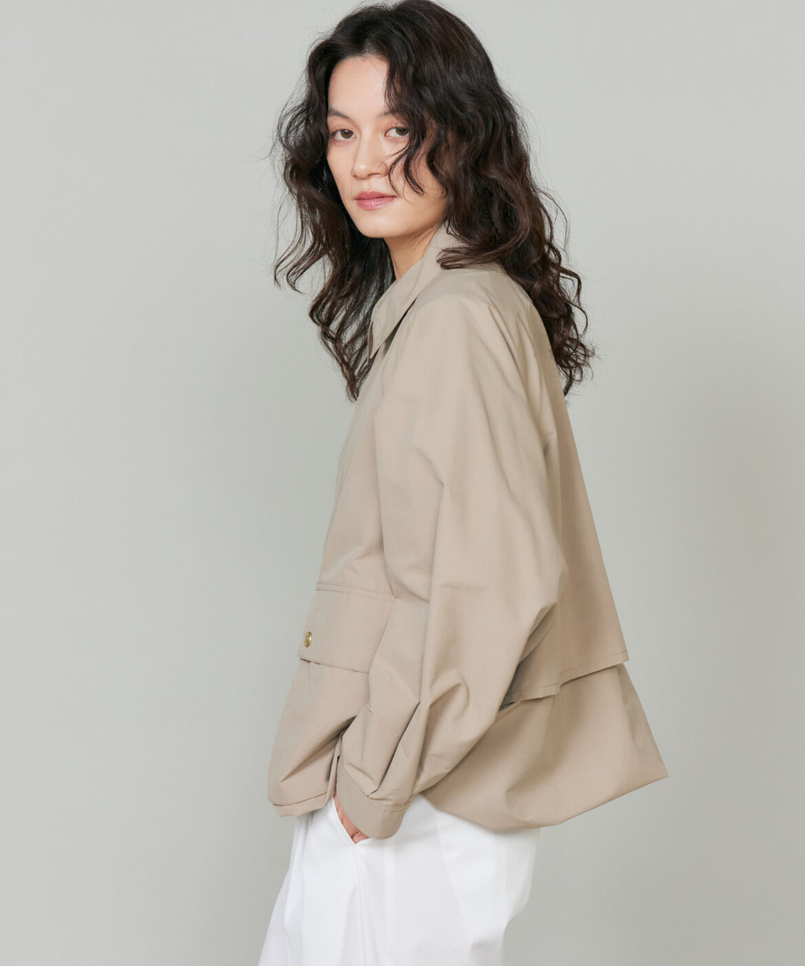 INED「フィールドジャケット ELTON《Traditional Weatherwear》」|ピーコート|