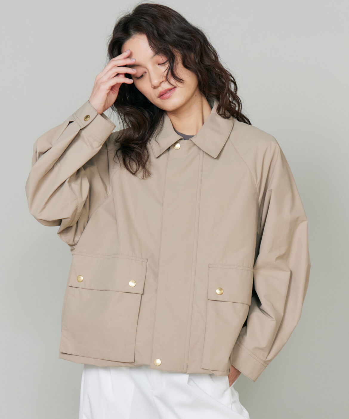 INED「フィールドジャケット ELTON《Traditional Weatherwear》」|ピーコート|