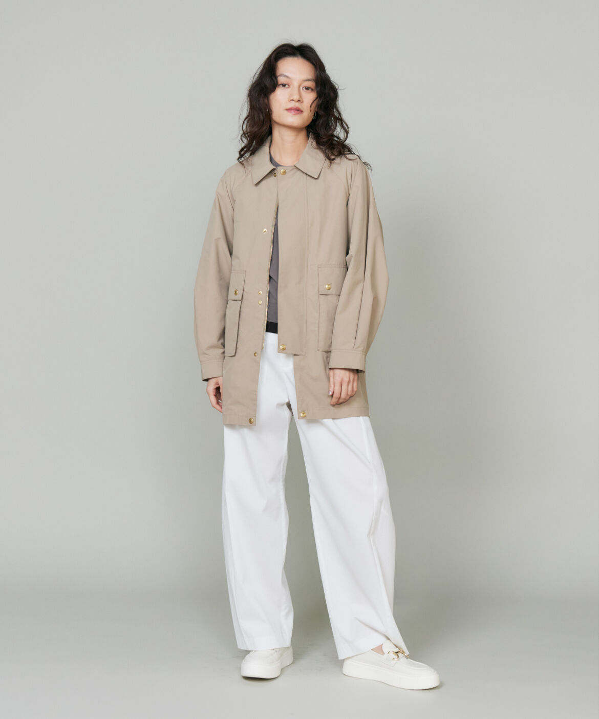 INED「フィールドジャケット ELTON《Traditional Weatherwear》」|ピーコート|