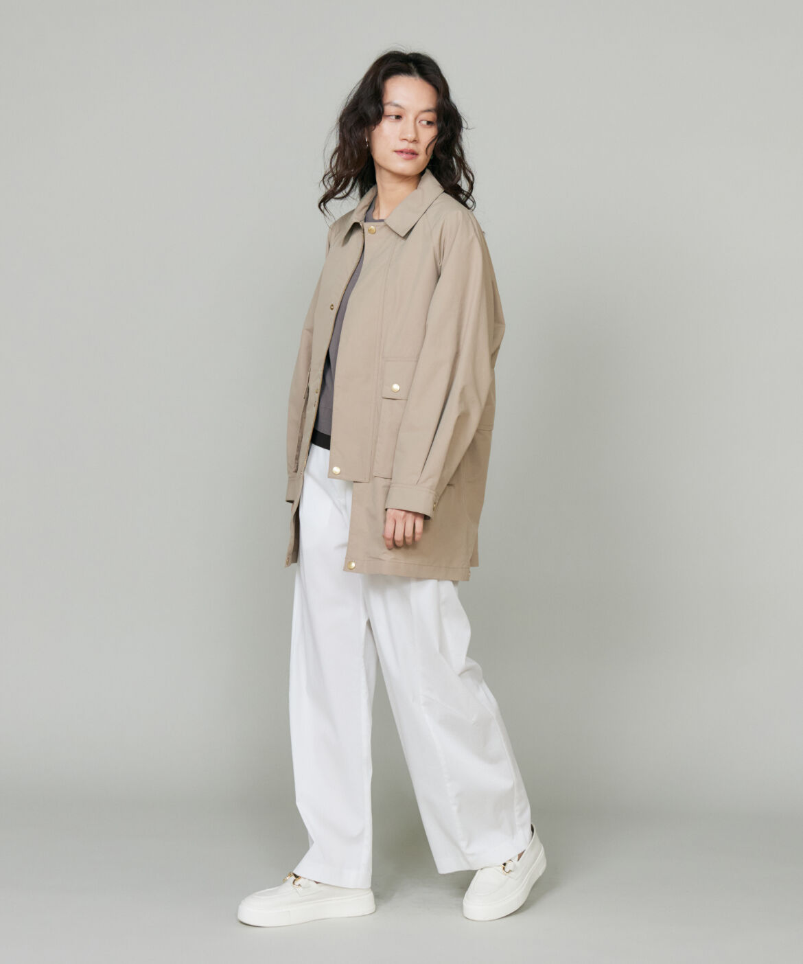 INED「フィールドジャケット ELTON《Traditional Weatherwear》」|ピーコート|