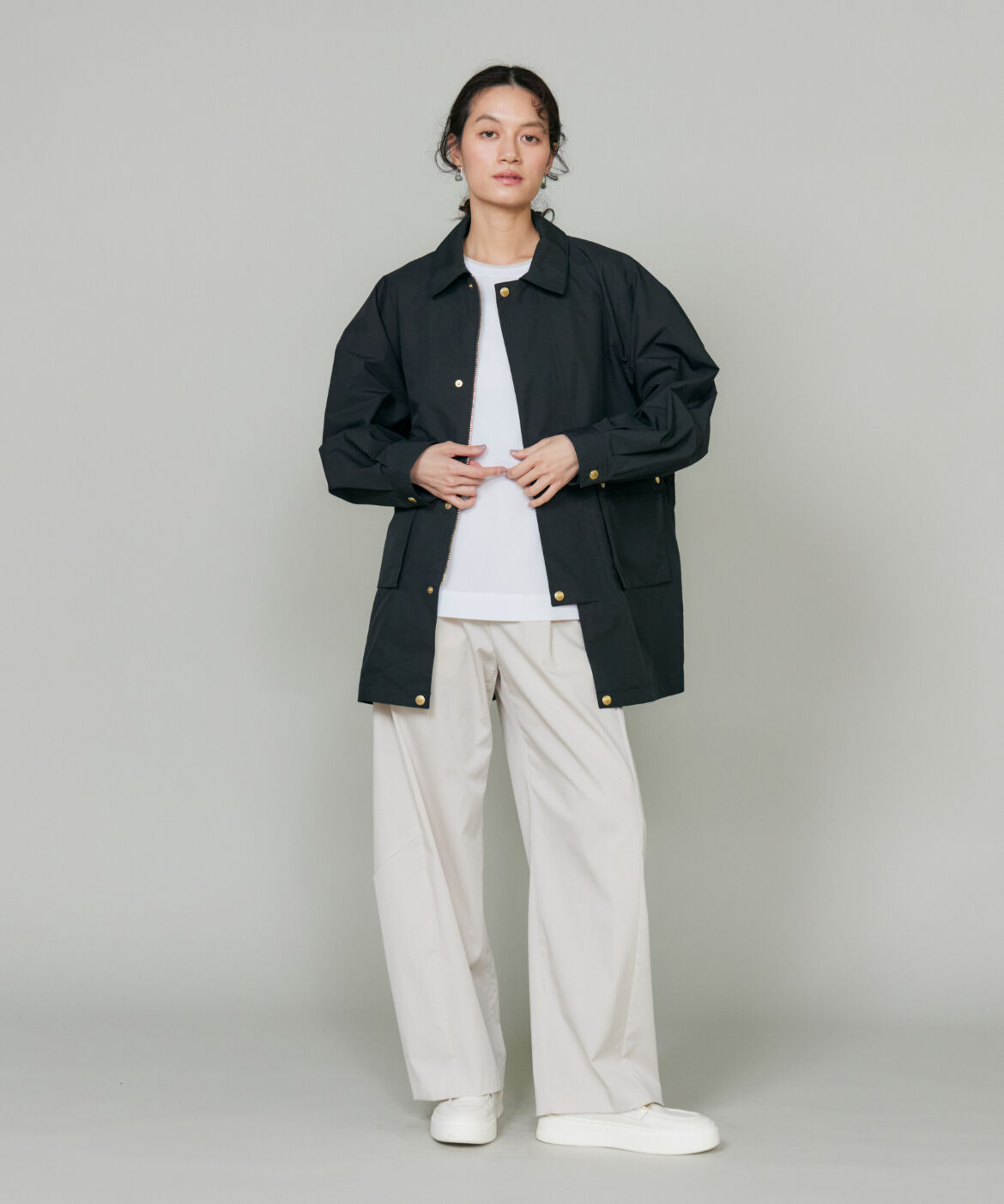 INED「フィールドジャケット ELTON《Traditional Weatherwear》」|ピーコート|