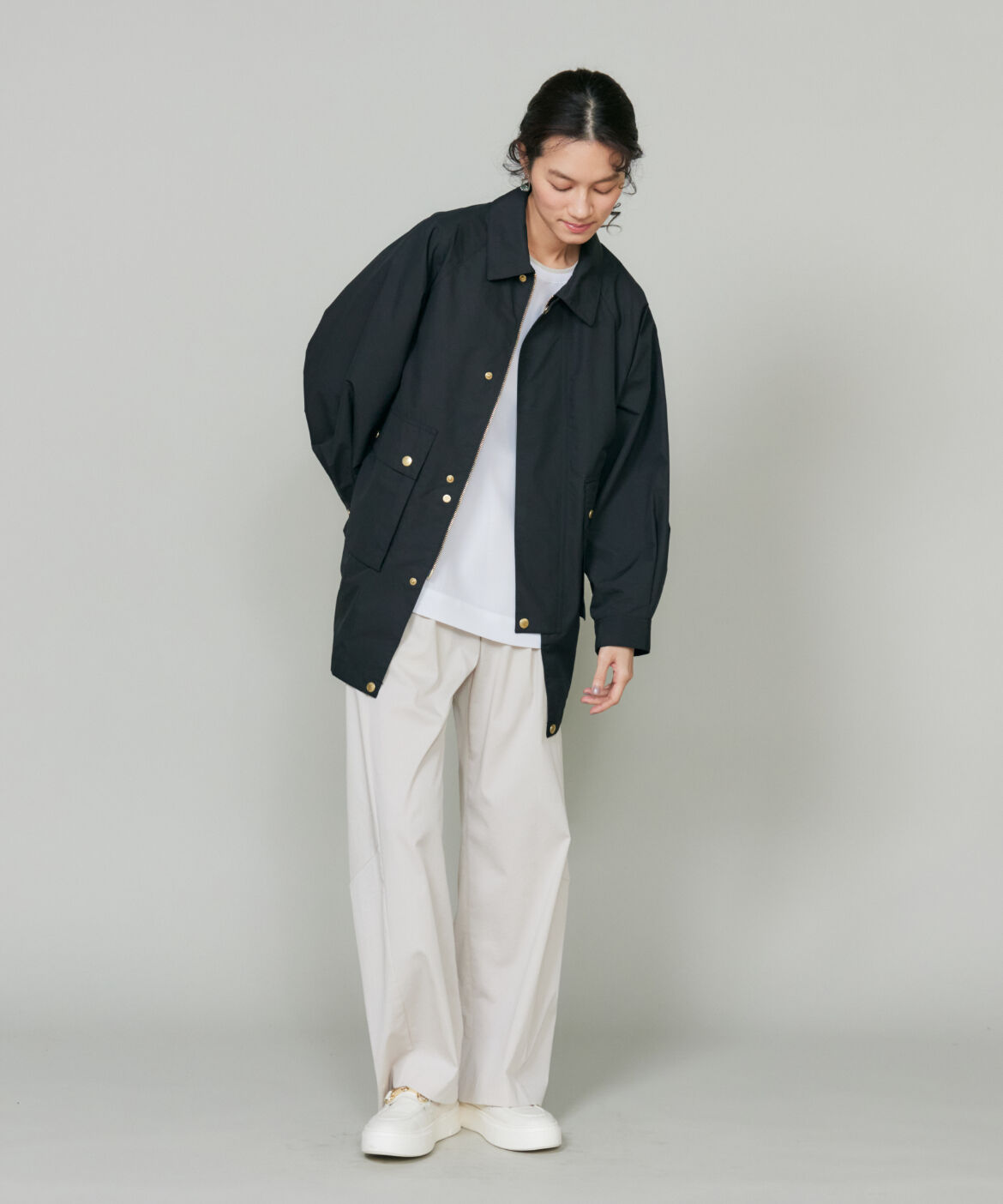 INED「フィールドジャケット ELTON《Traditional Weatherwear》」|ピーコート|