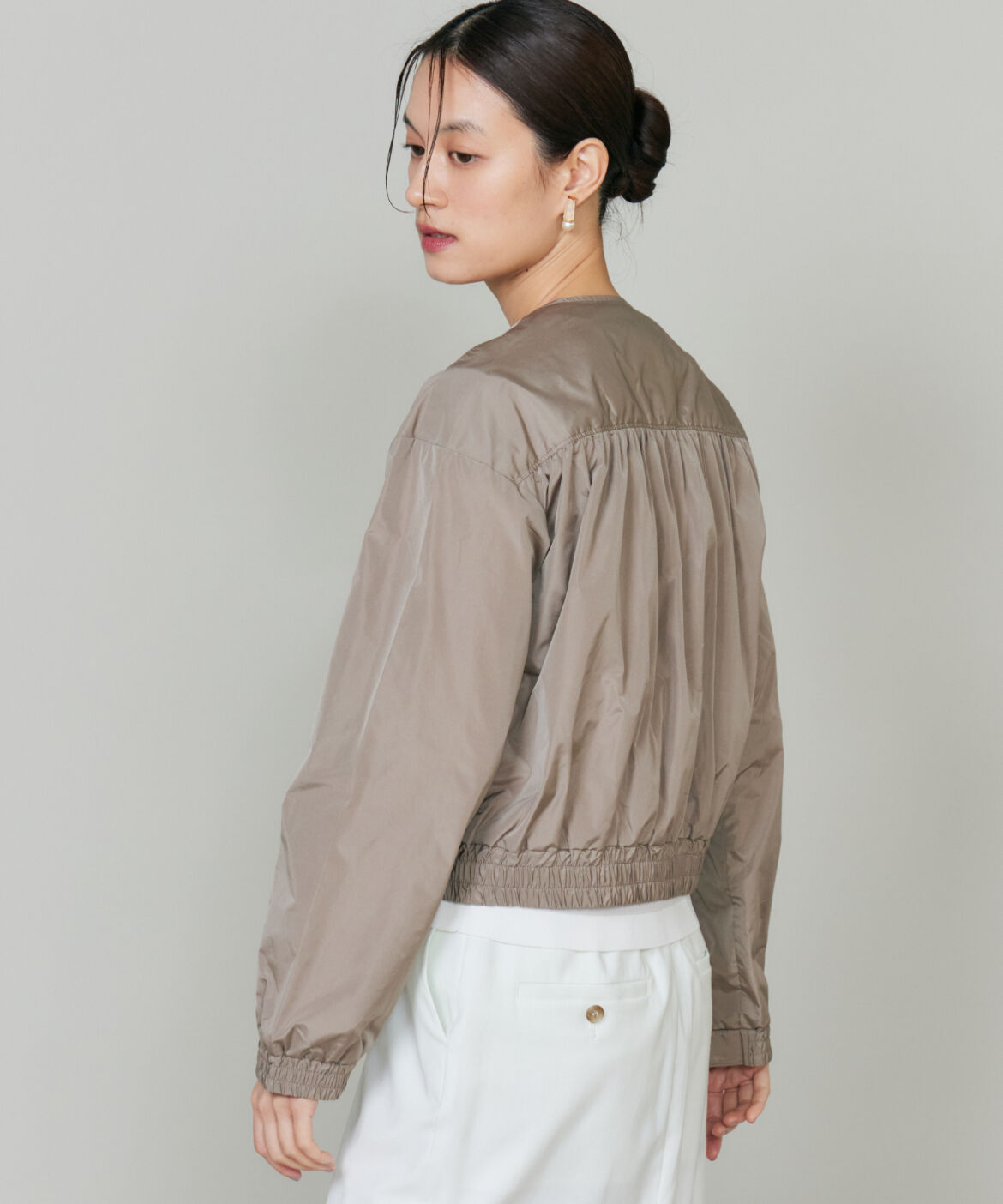 INED「ノーカラーブルゾン ELYS JACKET《WOOLRICH》」|その他|