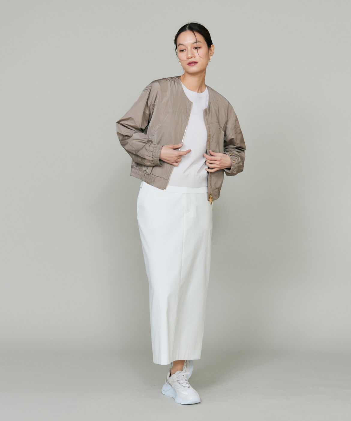 INED「ノーカラーブルゾン ELYS JACKET《WOOLRICH》」|その他|