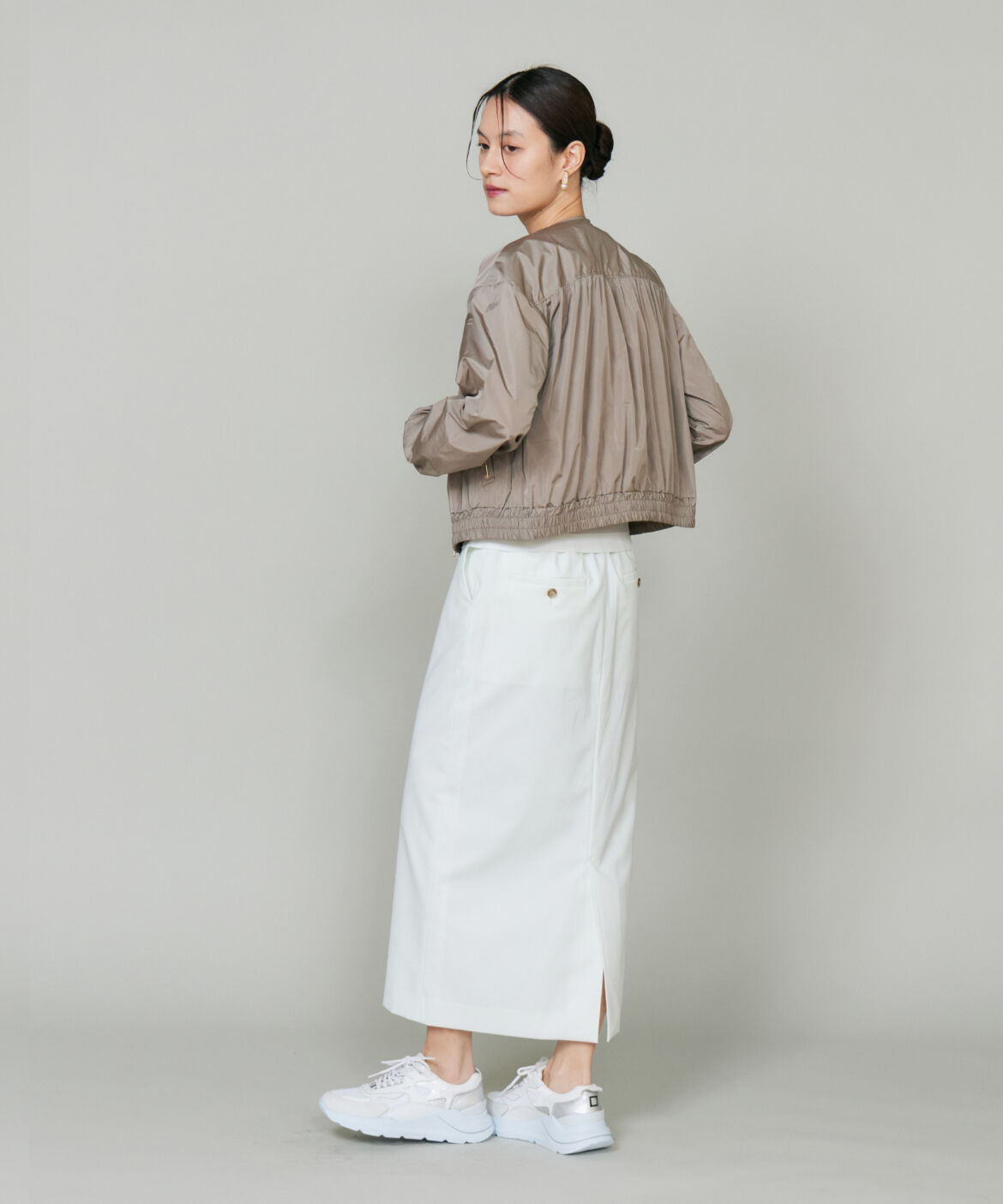 INED「ノーカラーブルゾン ELYS JACKET《WOOLRICH》」|その他|