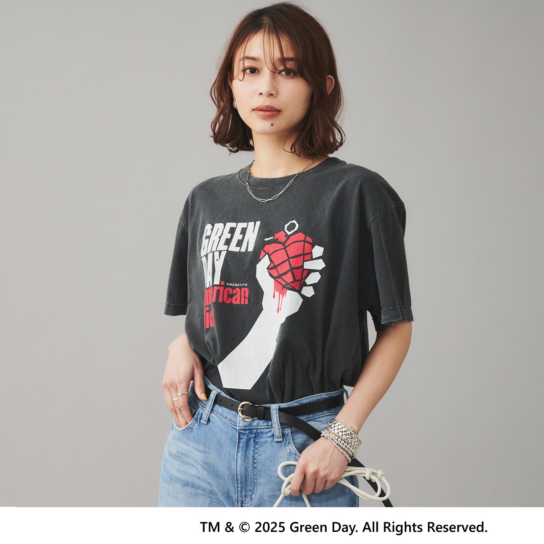 UNTITLED「【GOOD ROCK SPEED】GREEN DAY Tシャツ」|Tシャツ・カットソー|ブラック(519)