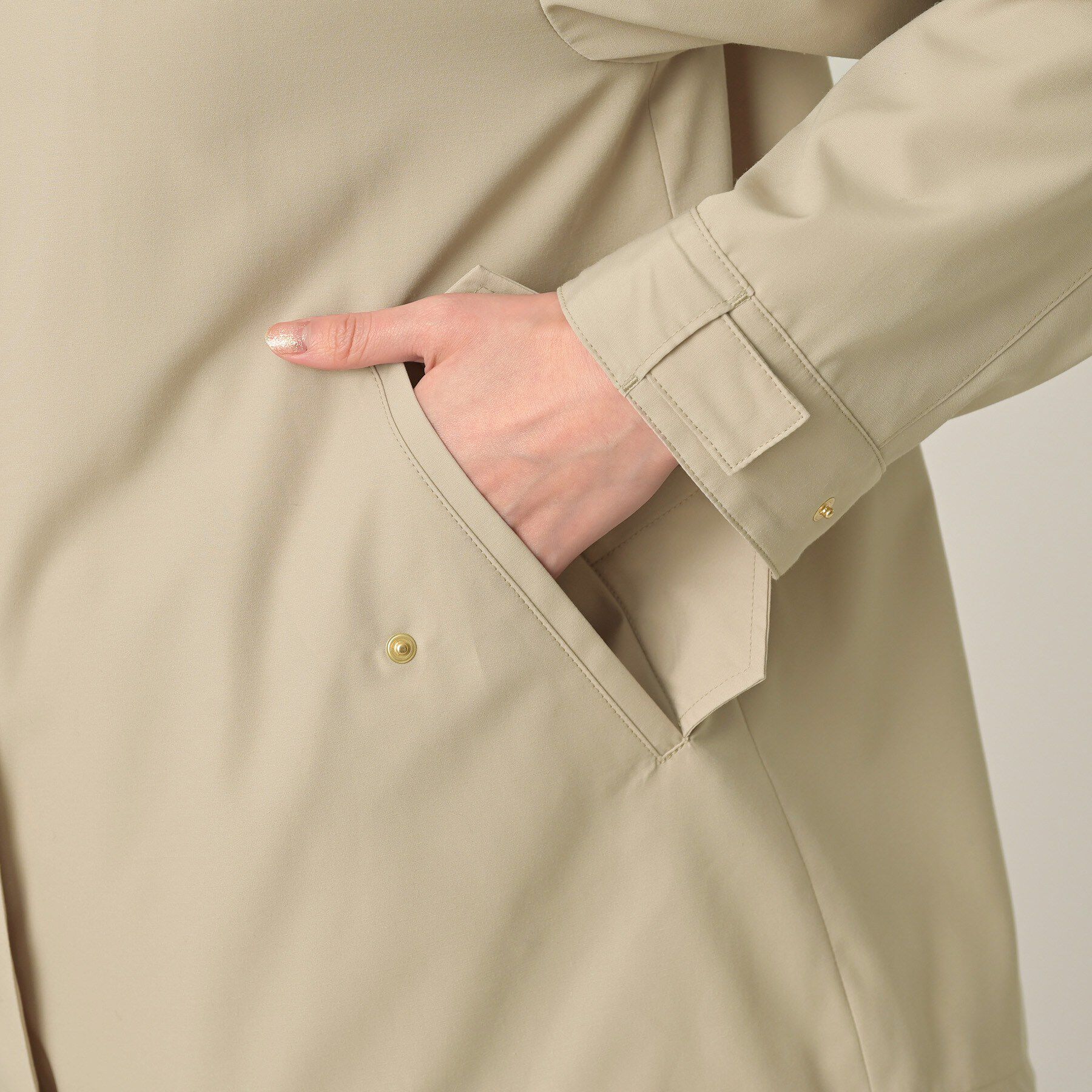 UNTITLED「【洗える/はっ水】リラクシーマウンテンパーカー」|ブルゾン・スタジャン|