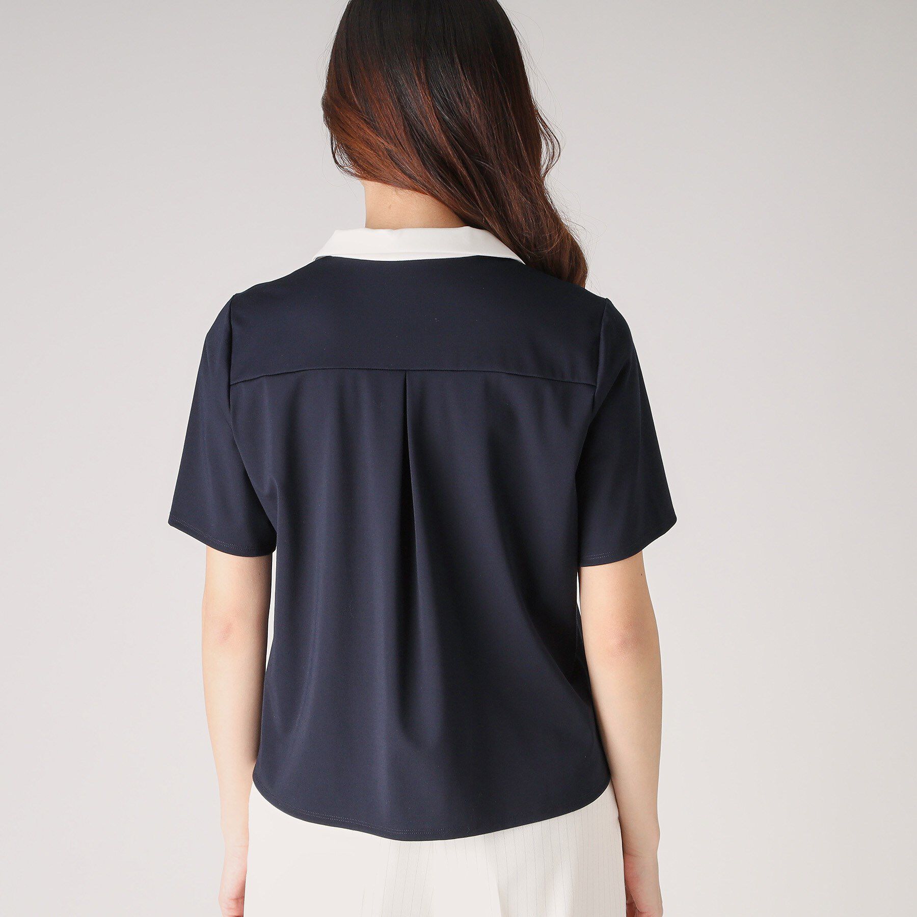 COUP DE CHANCE「【洗える／日本製】スキッパーカットソー」|Tシャツ・カットソー|