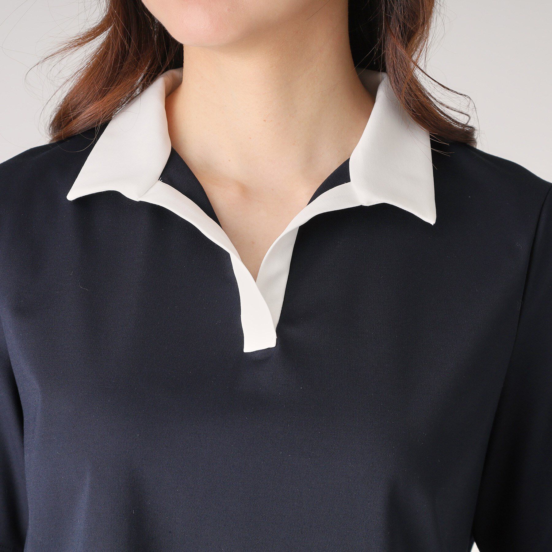 COUP DE CHANCE「【洗える／日本製】スキッパーカットソー」|Tシャツ・カットソー|