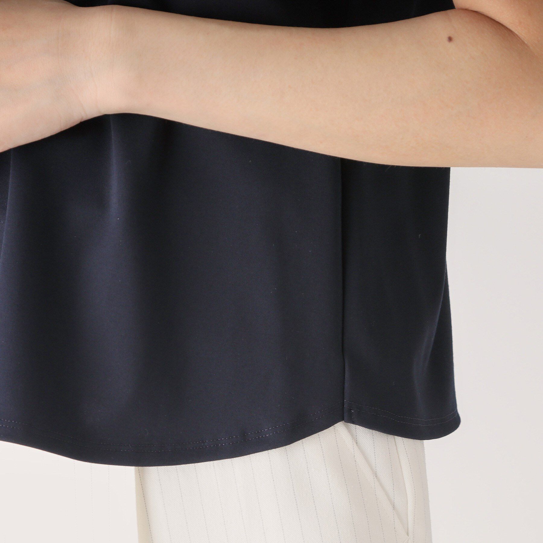 COUP DE CHANCE「【洗える／日本製】スキッパーカットソー」|Tシャツ・カットソー|