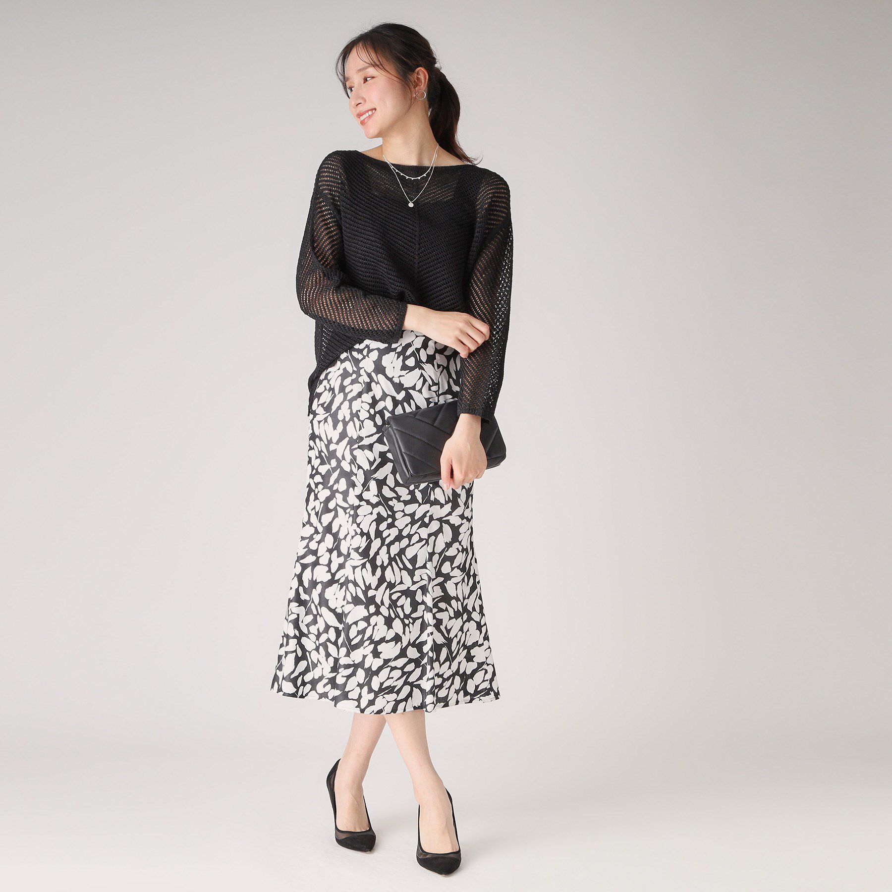 COUP DE CHANCE「【洗える／日本製】和紙混ニットプルオーバー」|ニット・セーター|