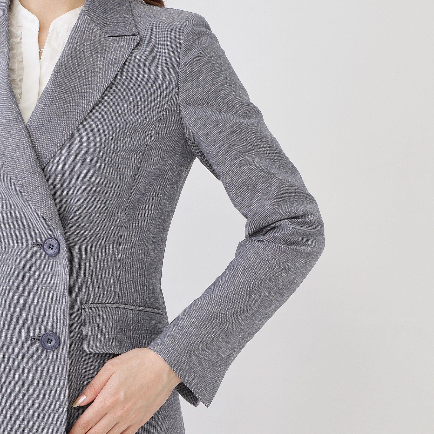 COUP DE CHANCE「【手洗い可/日本製/セットアップ可】ダブルジャケット」|テーラードジャケット|