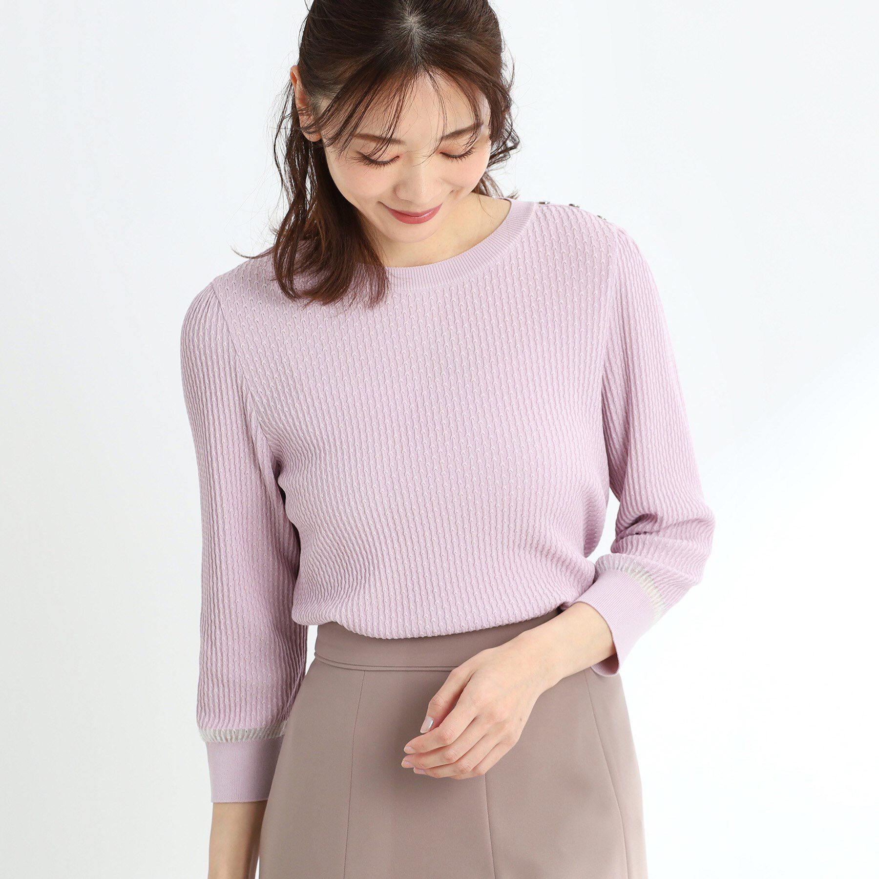 Reflect「ボタンディティールニット」|ニット・セーター|