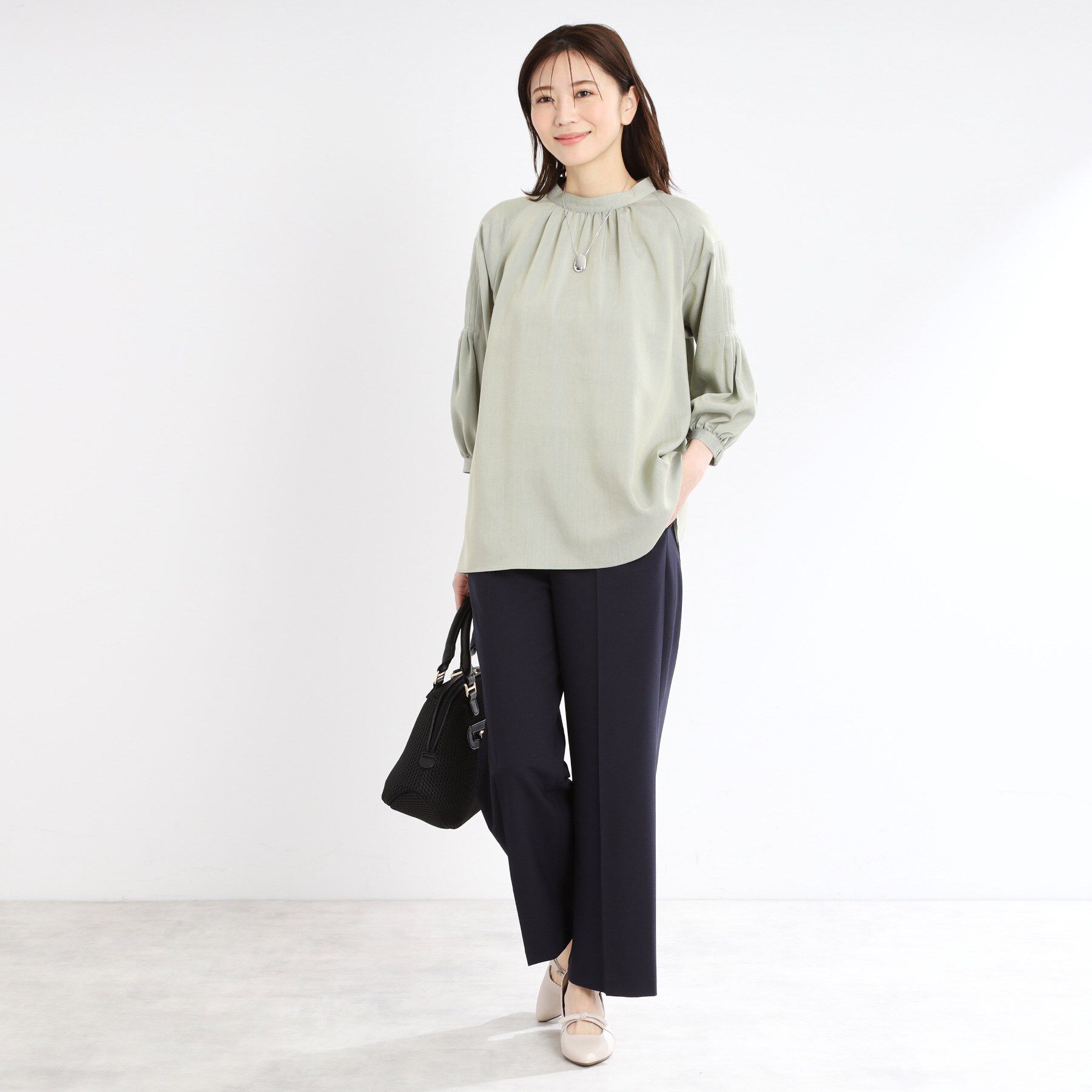 Reflect「【マシンウォッシュ可／セットアップ可能】ストレートシルエットパンツ」|その他|