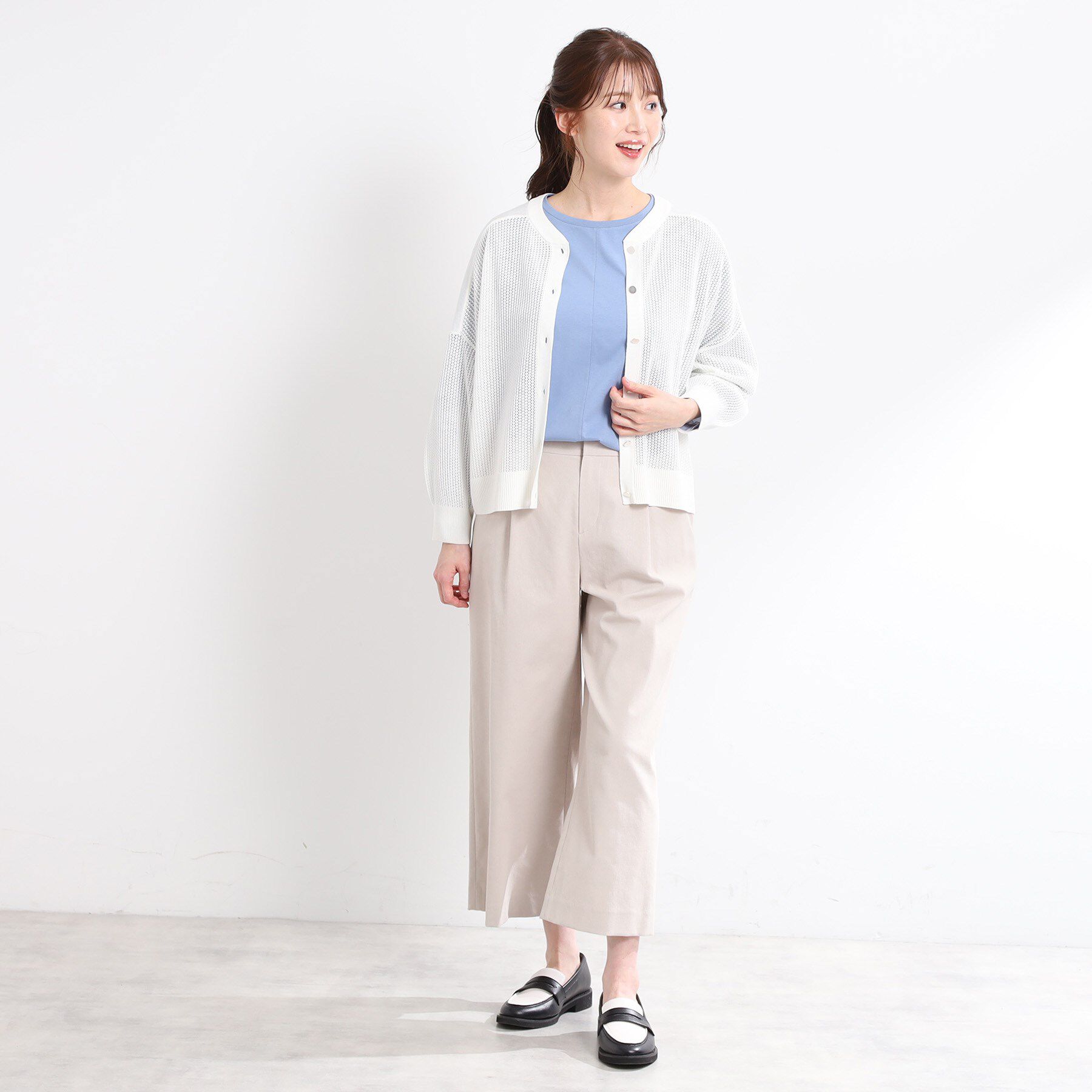 Reflect「【E‐QUALITY／手洗い可】ドライタッチカーディガン」|カーディガン|