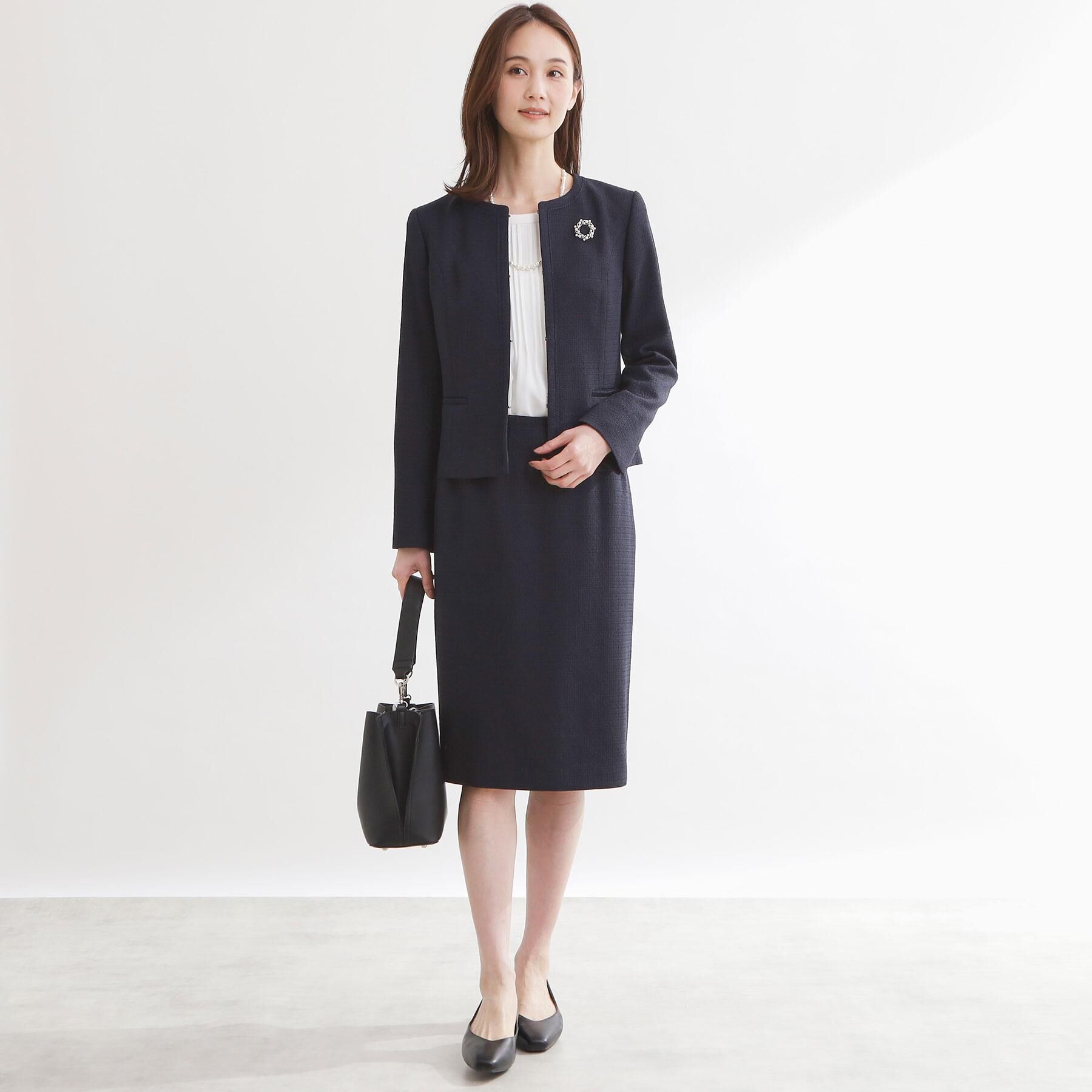 Reflect「【フォーマル／入卒／セットアップ可】ツイードスカート」|スカート|