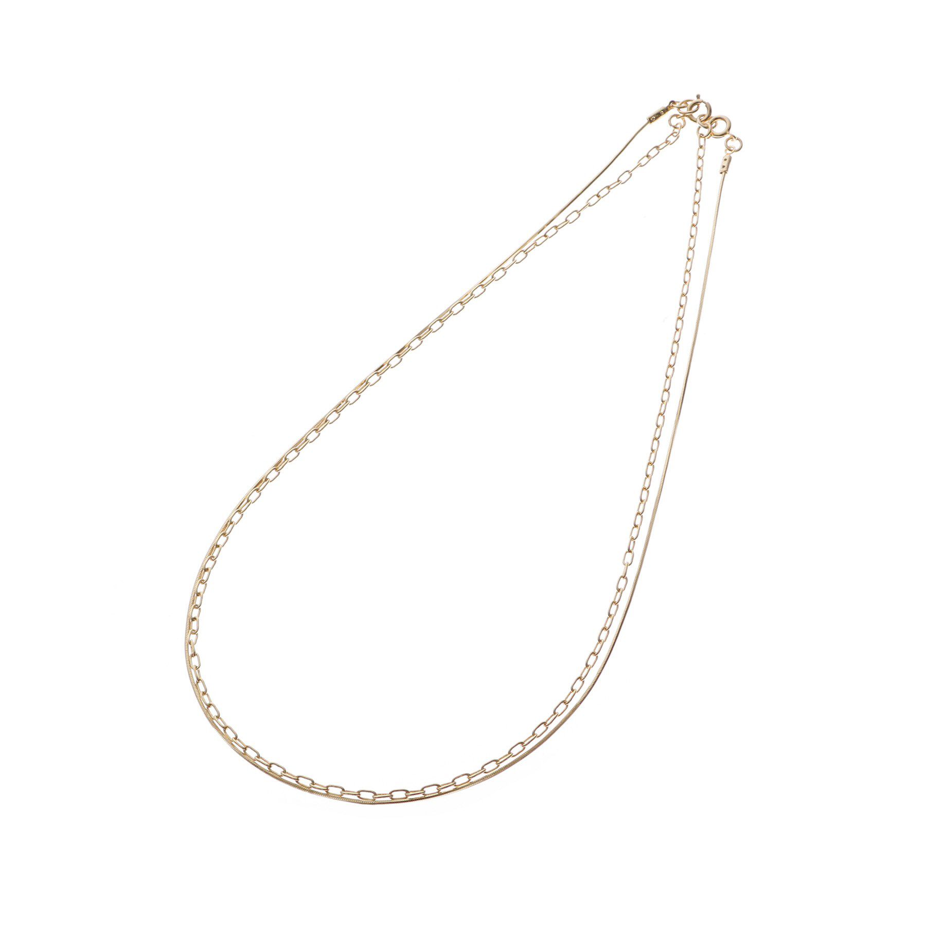 DRESSTERIOR「4WAYチェーンネックレス」|ネックレス|