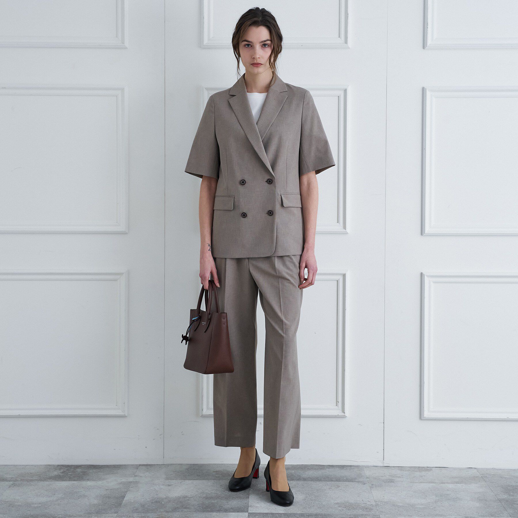 DRESSTERIOR「【大人MUSE5月号掲載】【セットアップ可】ウォッシャブルイージーサマージャケット」|テーラードジャケット|