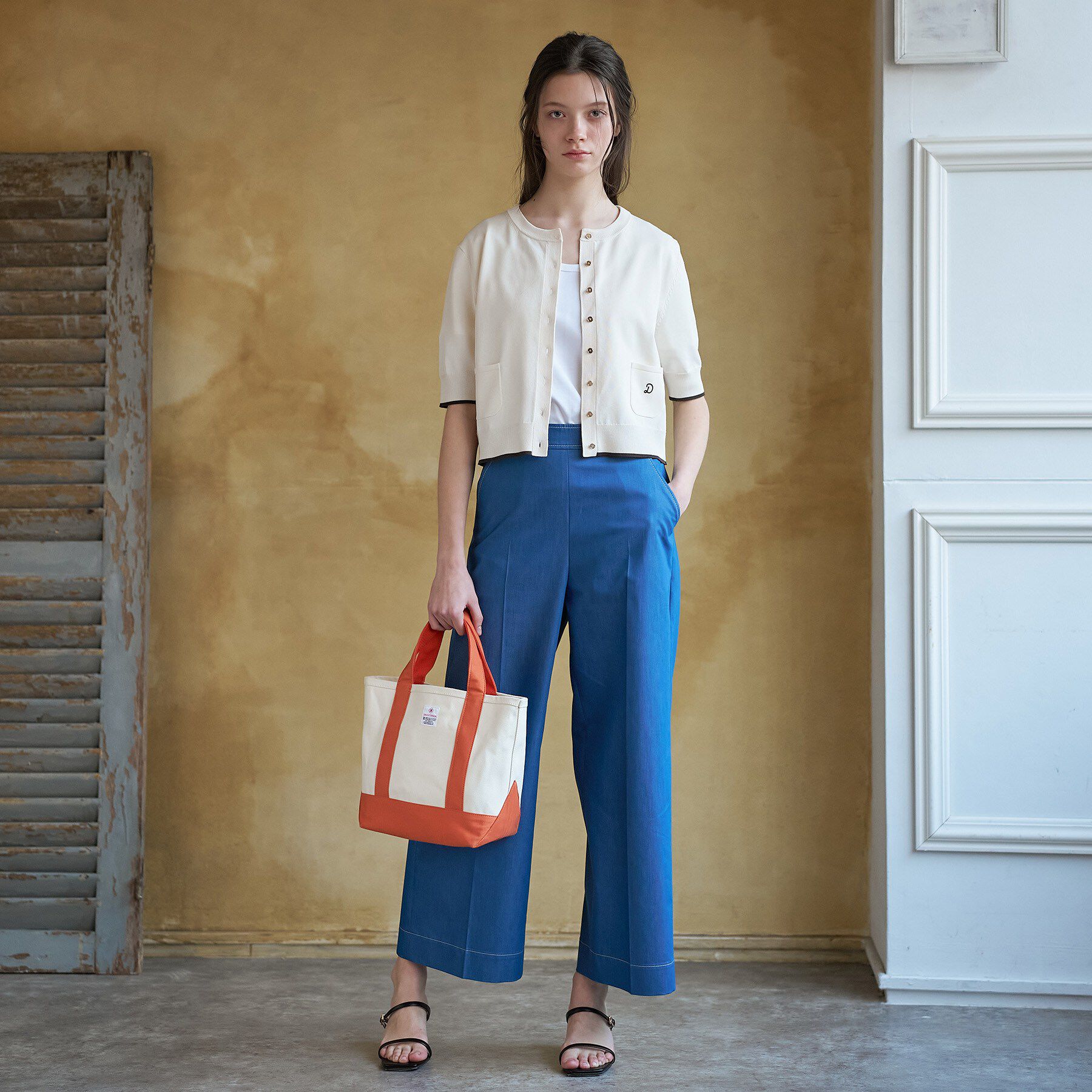 DRESSTERIOR「クールタッチ ニットカーディガン」|カーディガン|