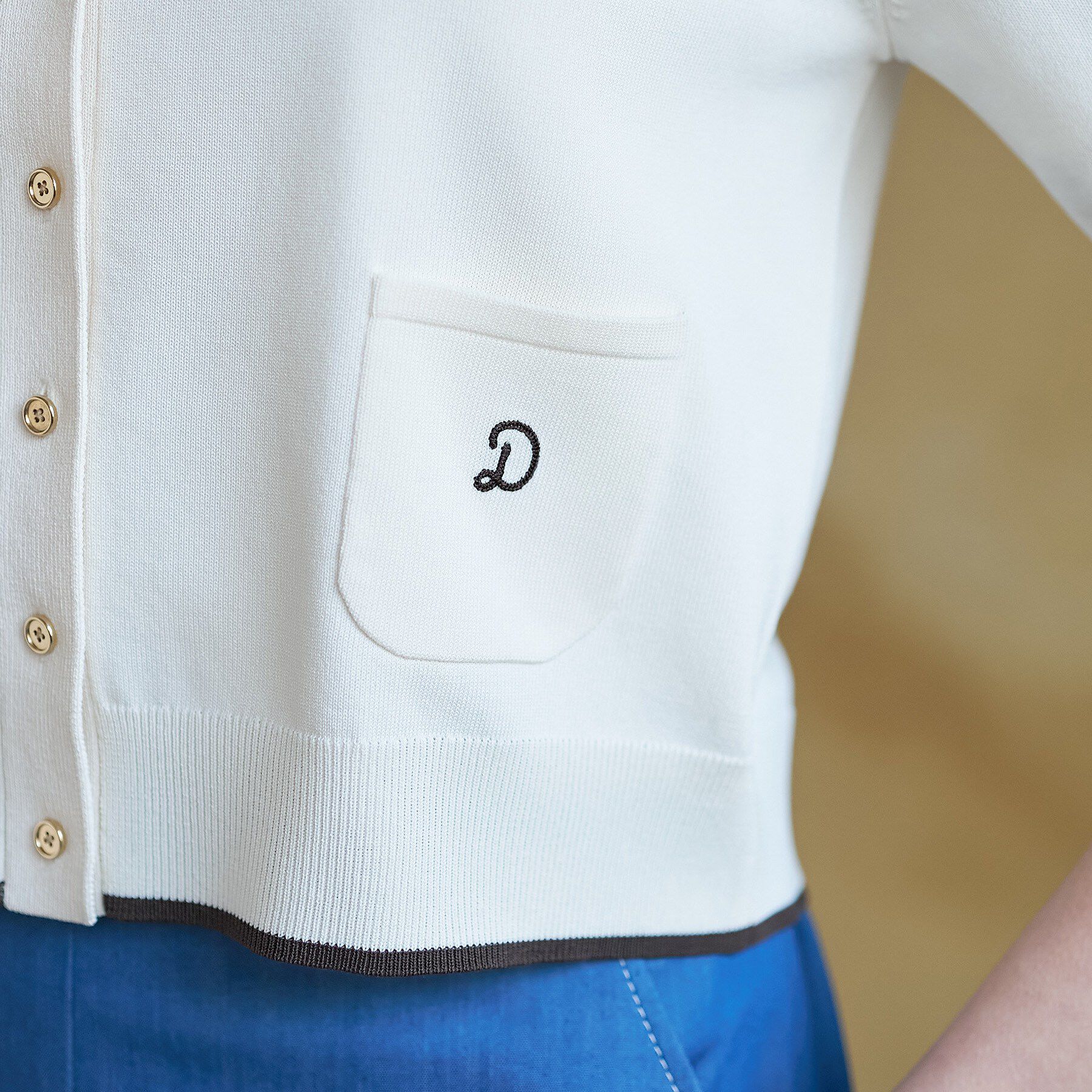 DRESSTERIOR「クールタッチ ニットカーディガン」|カーディガン|