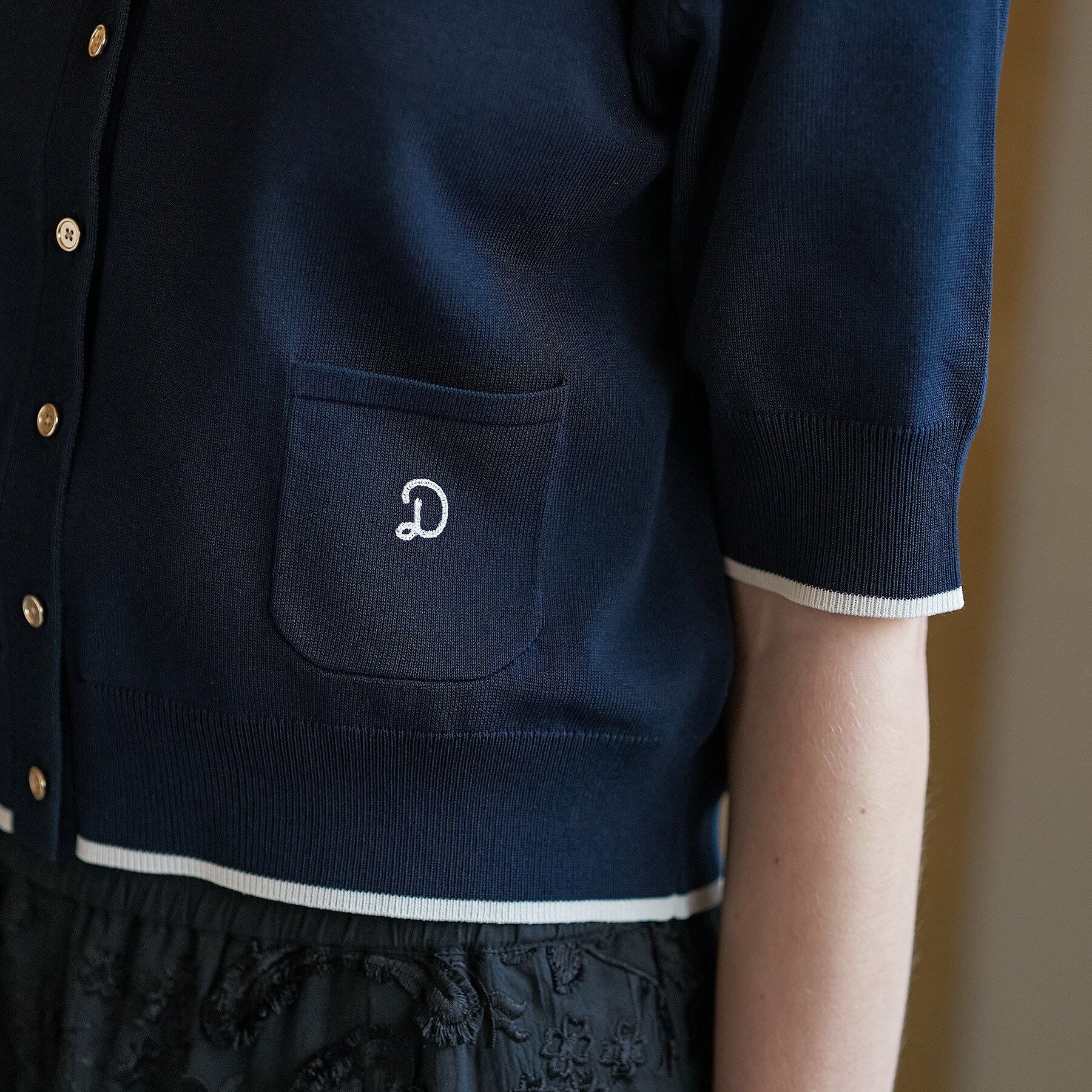 DRESSTERIOR「クールタッチ ニットカーディガン」|カーディガン|