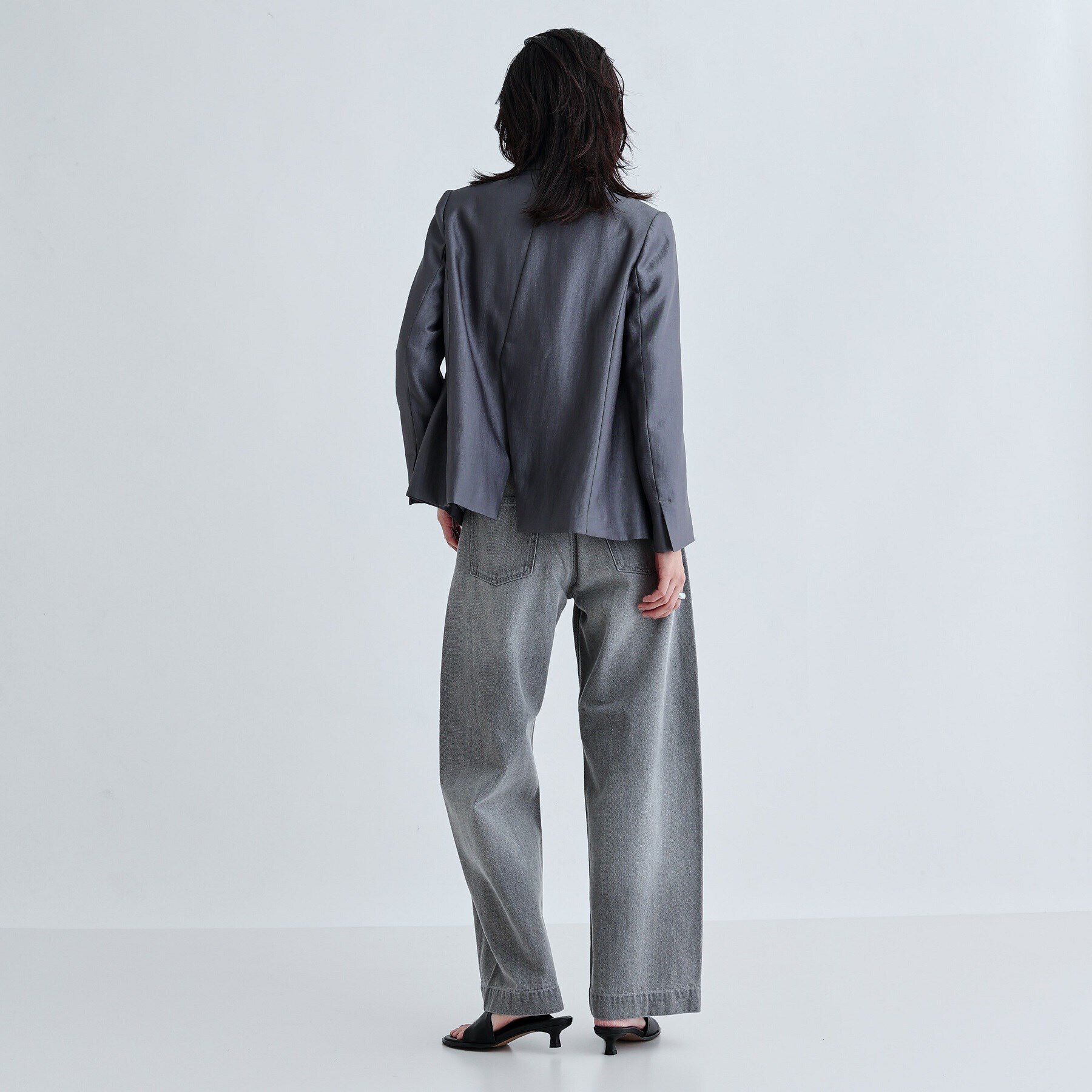 GALLEST「ワイドシームデニム」|デニム|