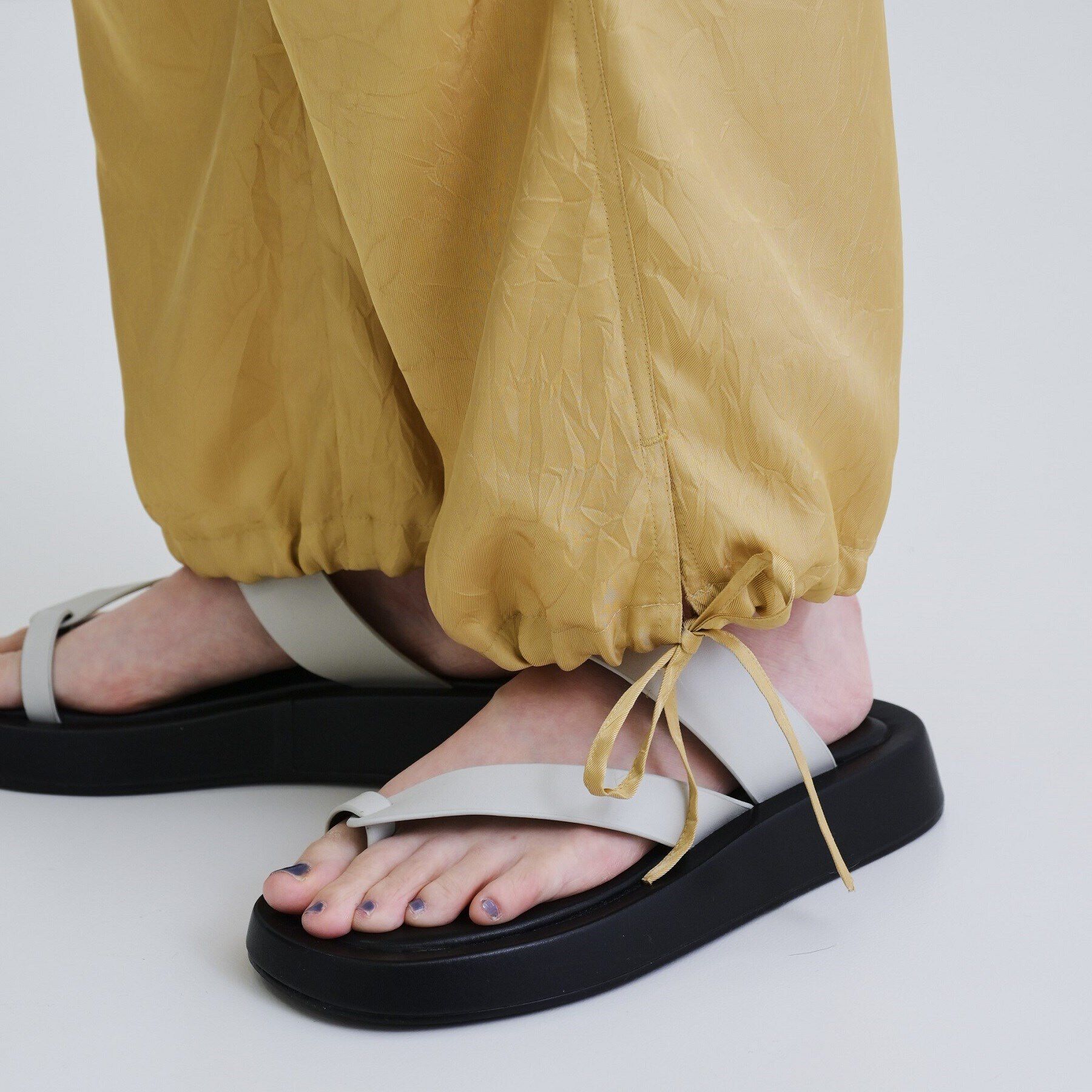 GALLEST「ドレープサテンパンツ」|その他|