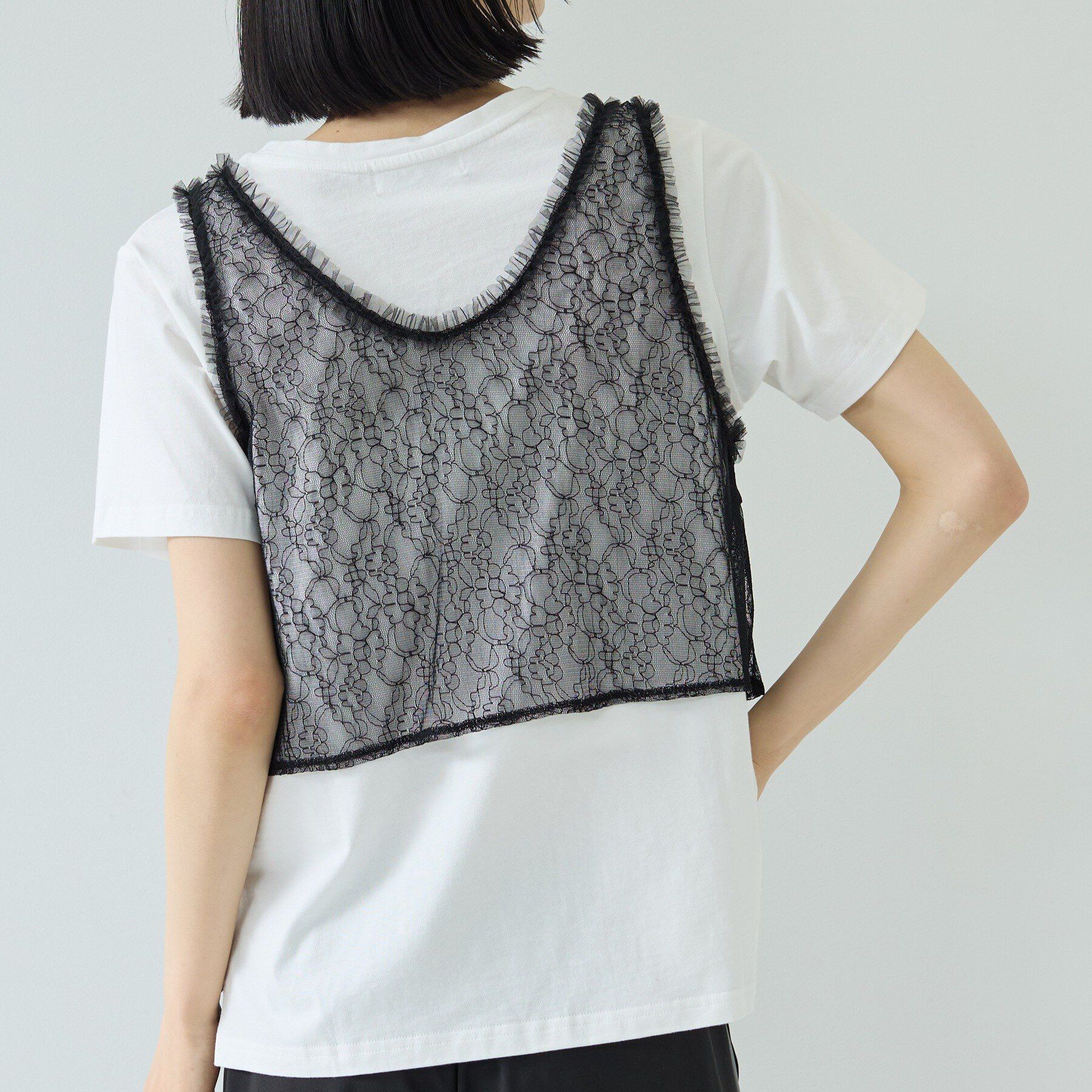 GALLEST「レースビスチェ」|シャツ・ブラウス|