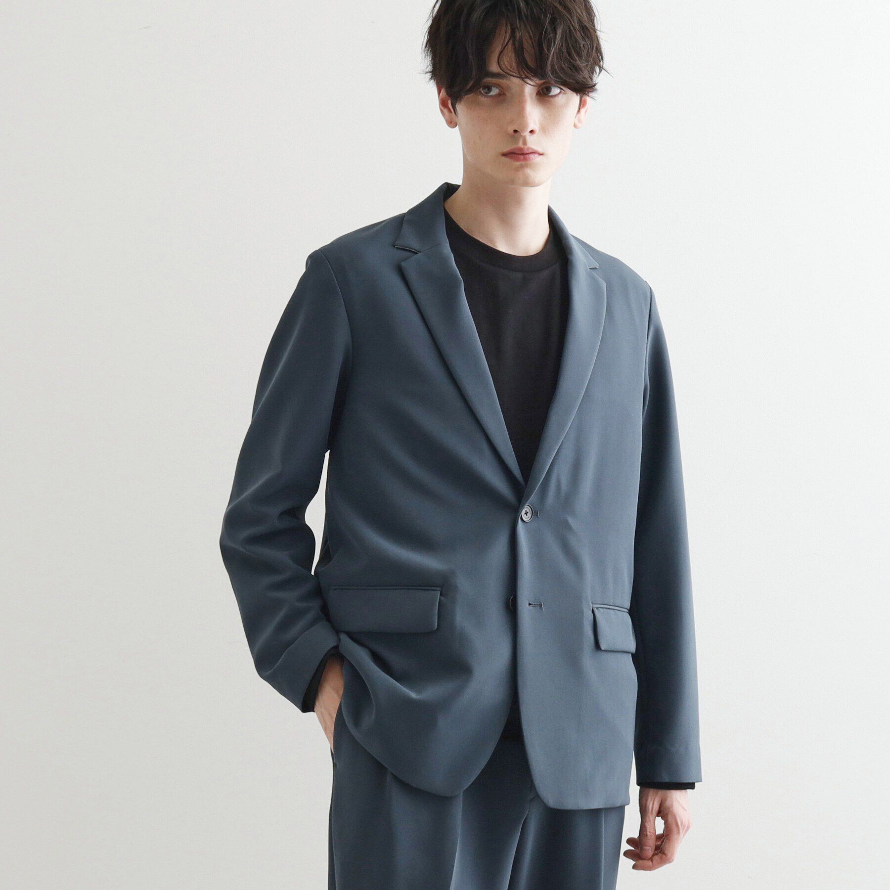tk.TAKEO KIKUCHI「360度ストレッチテーラードジャケット（セットアップ対応）」|テーラードジャケット|
