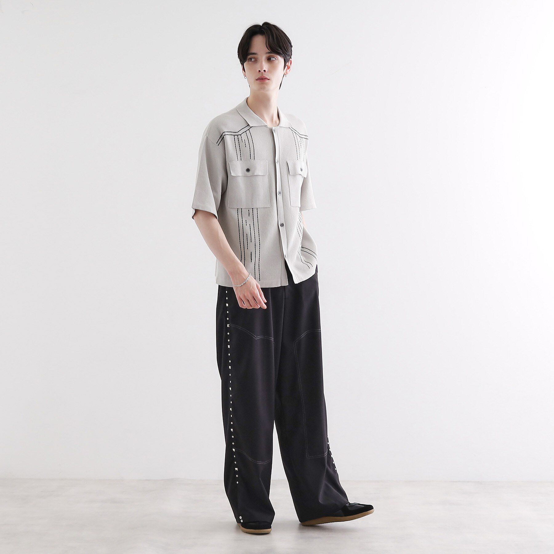 tk.TAKEO KIKUCHI「ウェスタンポロカーディガン」|カーディガン|