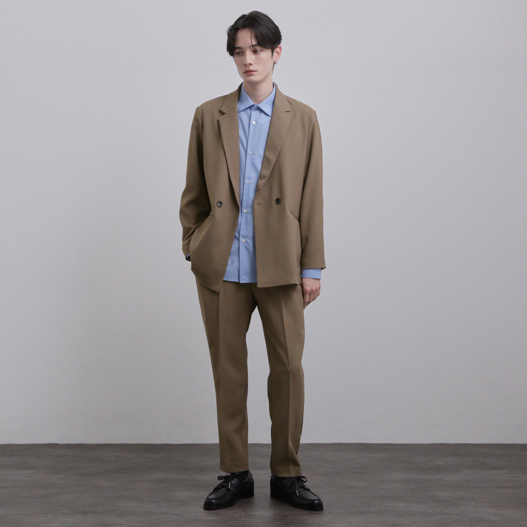 tk.TAKEO KIKUCHI「【上下2点セット ジャケット＆パンツ】ダブルセットアップ」|スーツ|