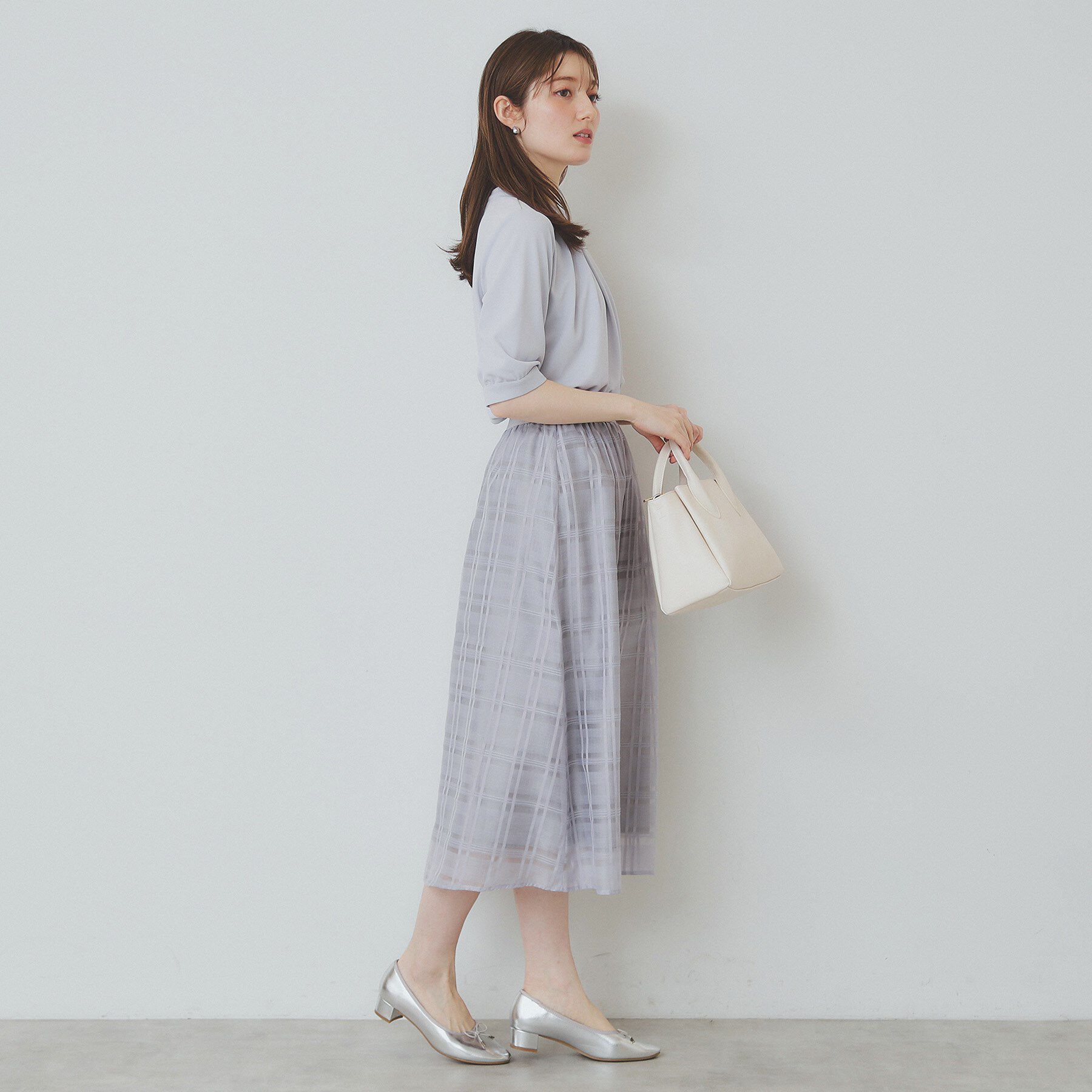 index「サイドリボンデザイントップス【UV/接触冷感/吸水速乾/洗濯機洗い可】」|シャツ・ブラウス|