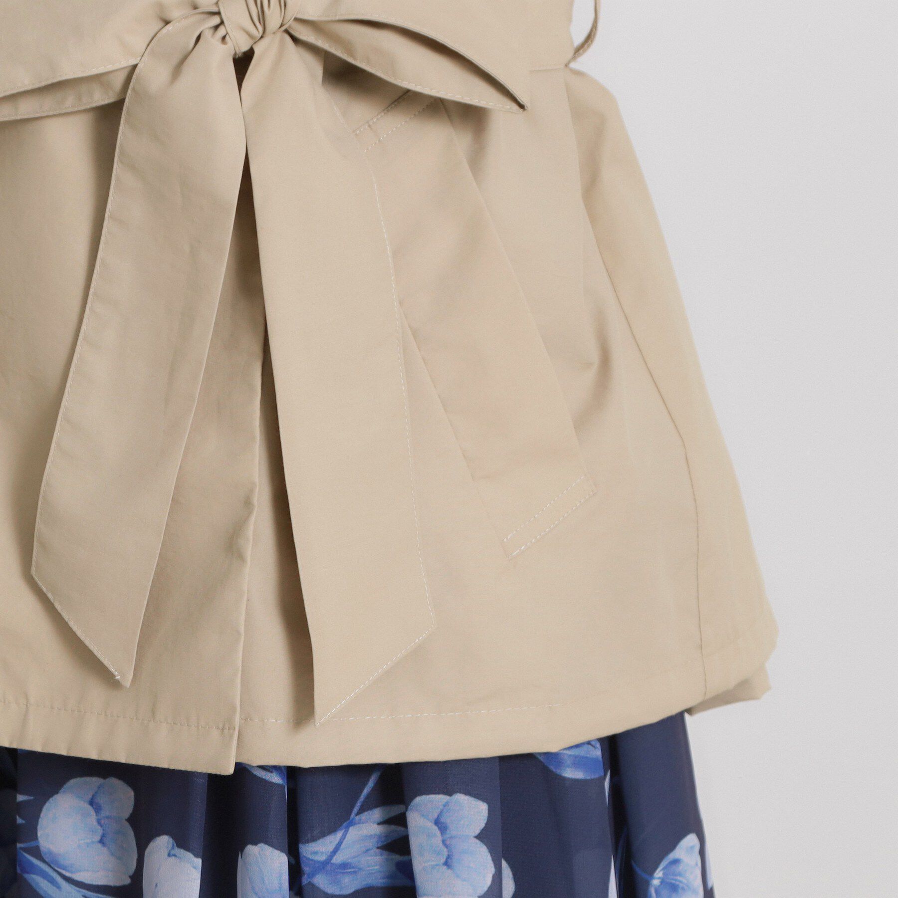 Couture broach「【撥水・洗える】ハーフ トレンチコート」|トレンチコート|