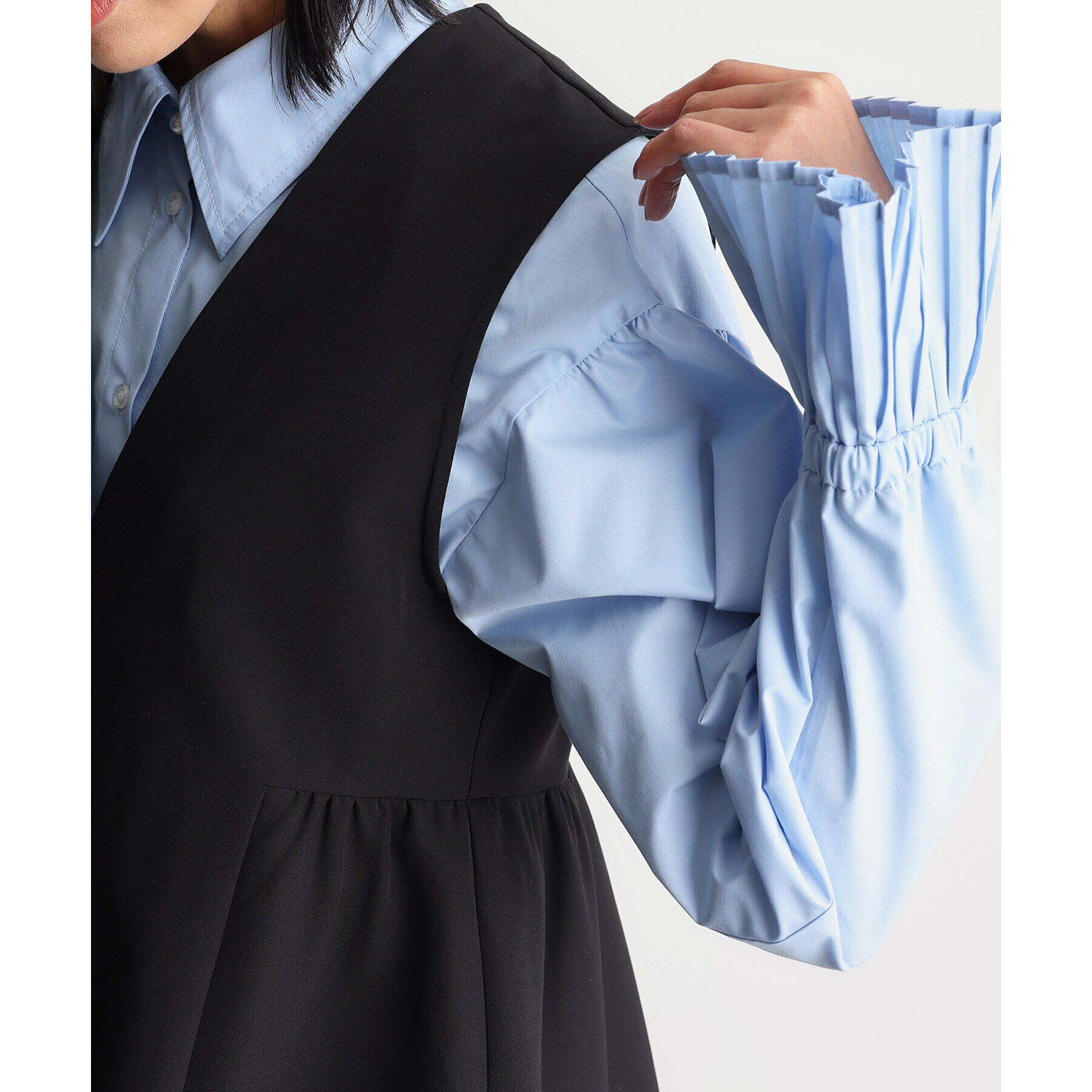 THE SHOP TK「【汚れ＆シワが付きにくい/セレモニー/通勤】ダブルクロスジレ/洗濯機OK」|ベスト・ジレ|