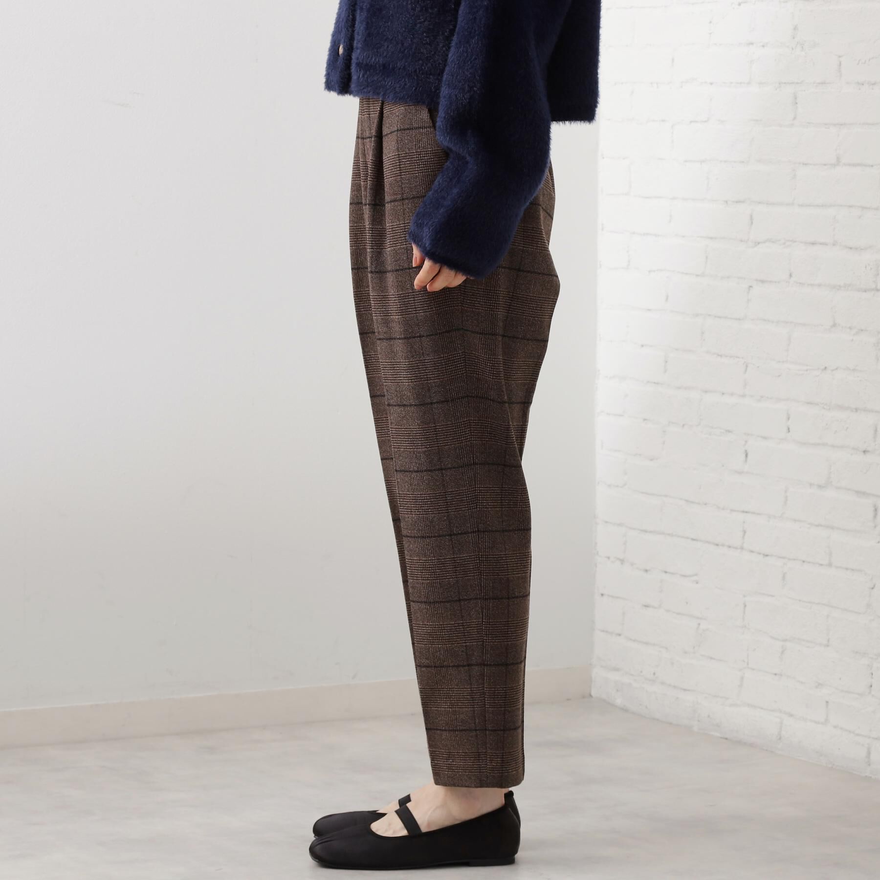 THE SHOP TK「【着丈選べる/XS～XLサイズ】あったか裏起毛テーパードパンツ」|その他|