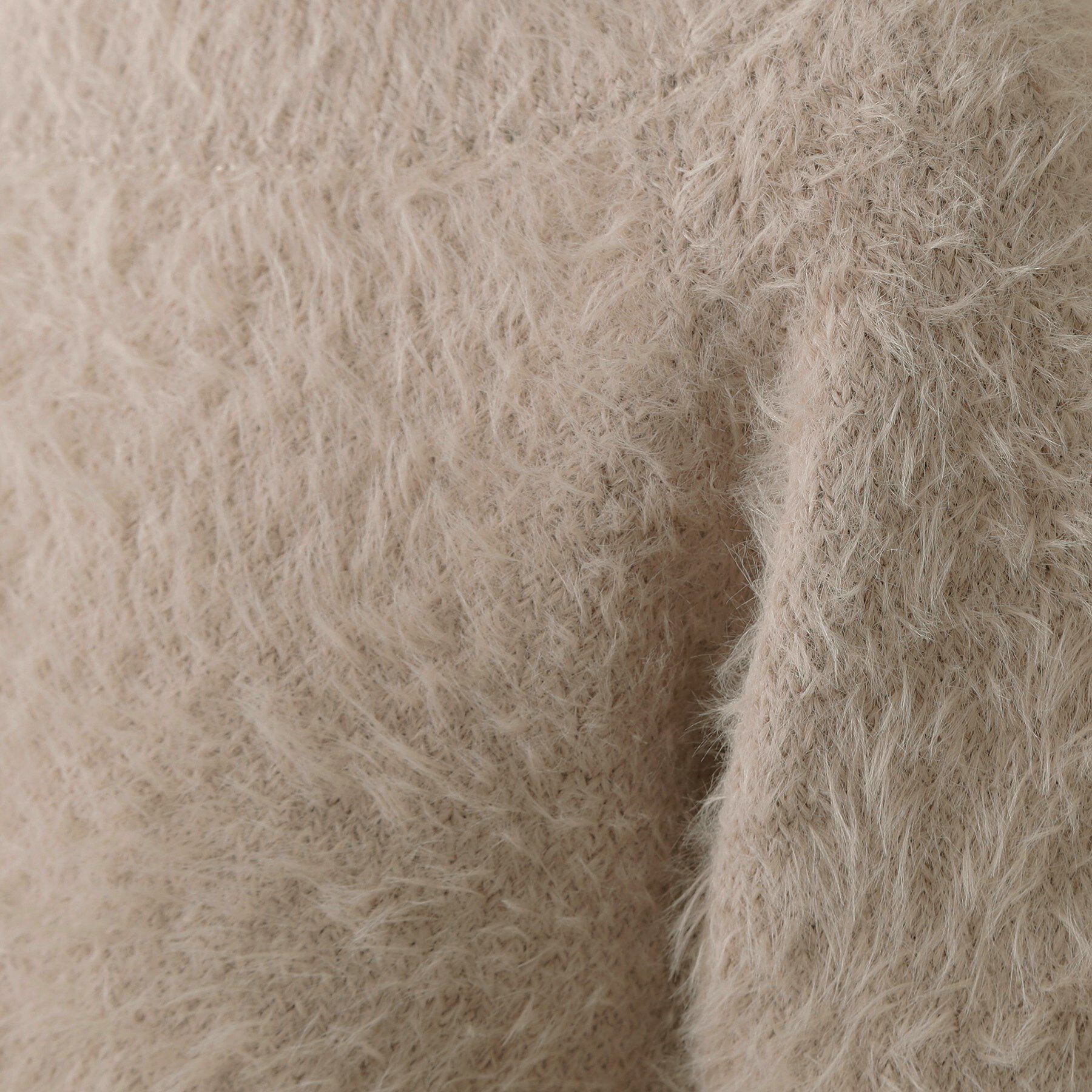 THE SHOP TK「着るたびときめく ふんわりフェザーシャギーニット」|ニット・セーター|