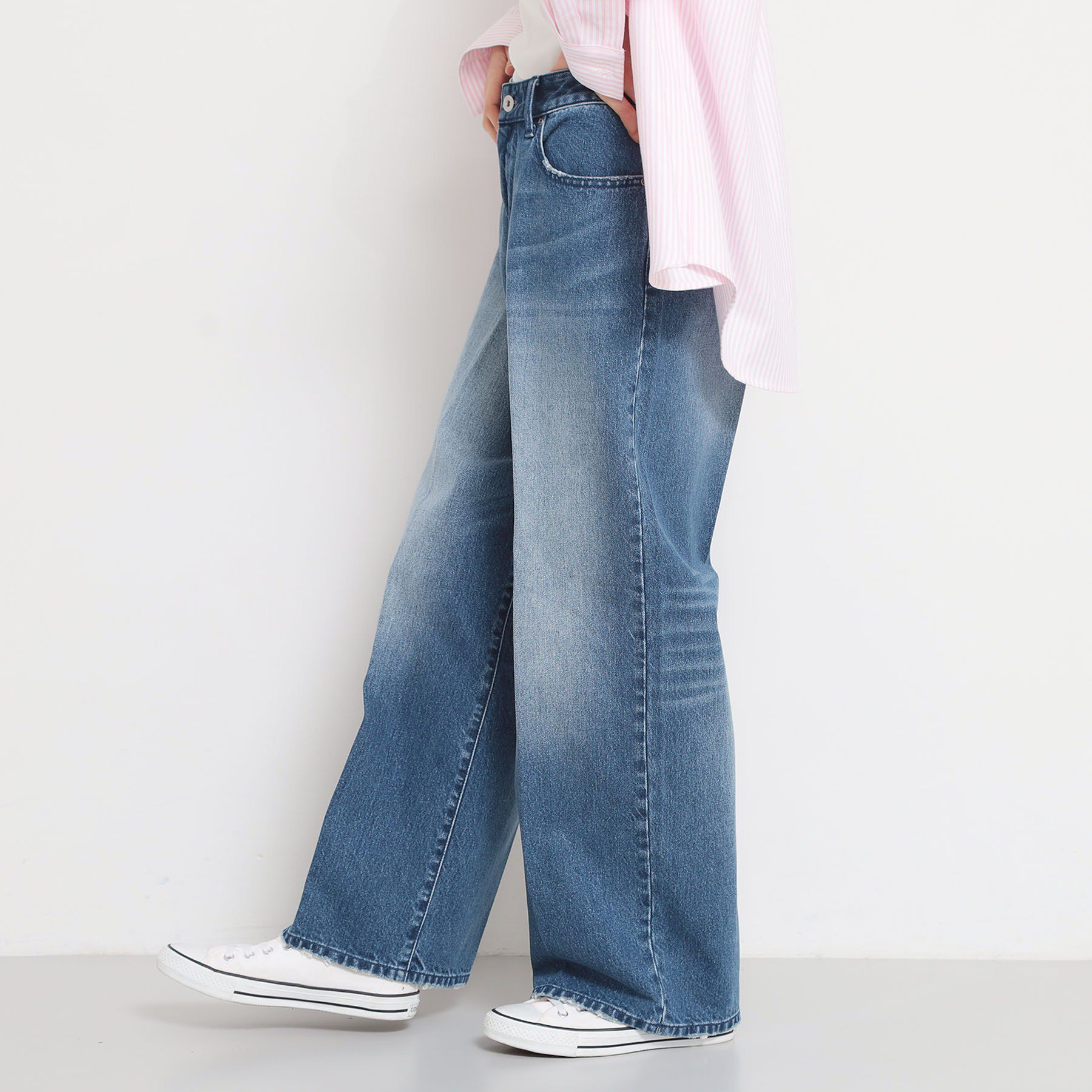 THE SHOP TK「AIBO DENIM ワイド」|デニム|