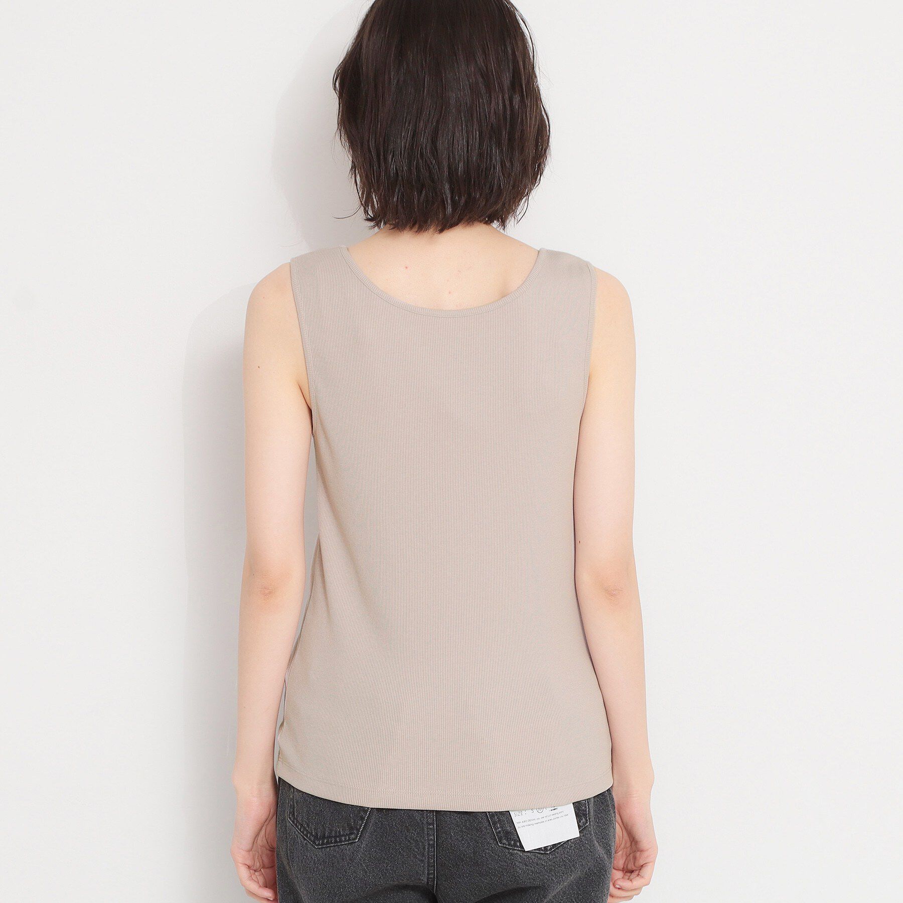 THE SHOP TK「【前後2WAY】スクエアネックテレコタンク」|キャミソール|